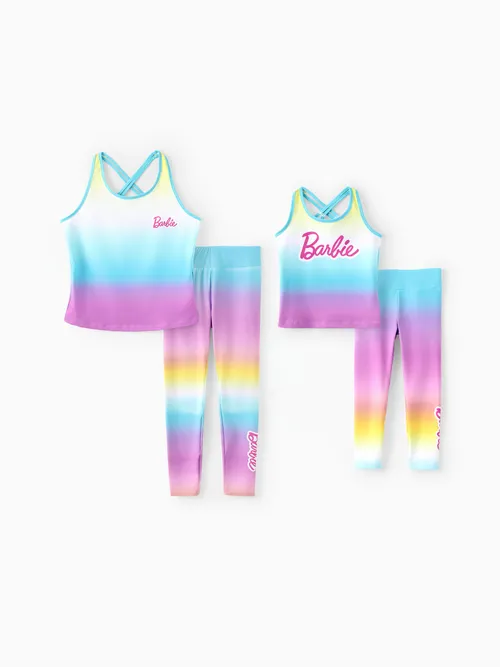 

Barbie Mommy And Me Sporty Tie-Dyed Sleeveless Top And Pant Set