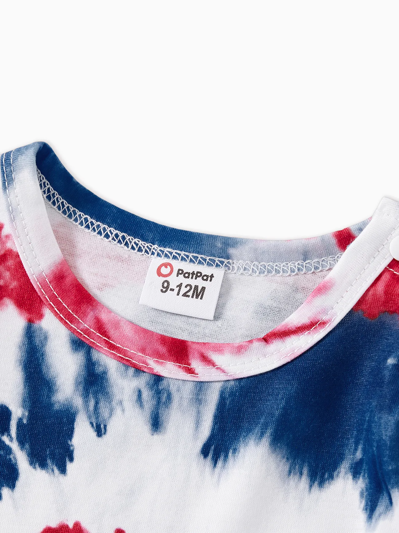 Baby - Matching Family 4th of July T-shirts with Tie Dye Prints - Multi-color - image 11