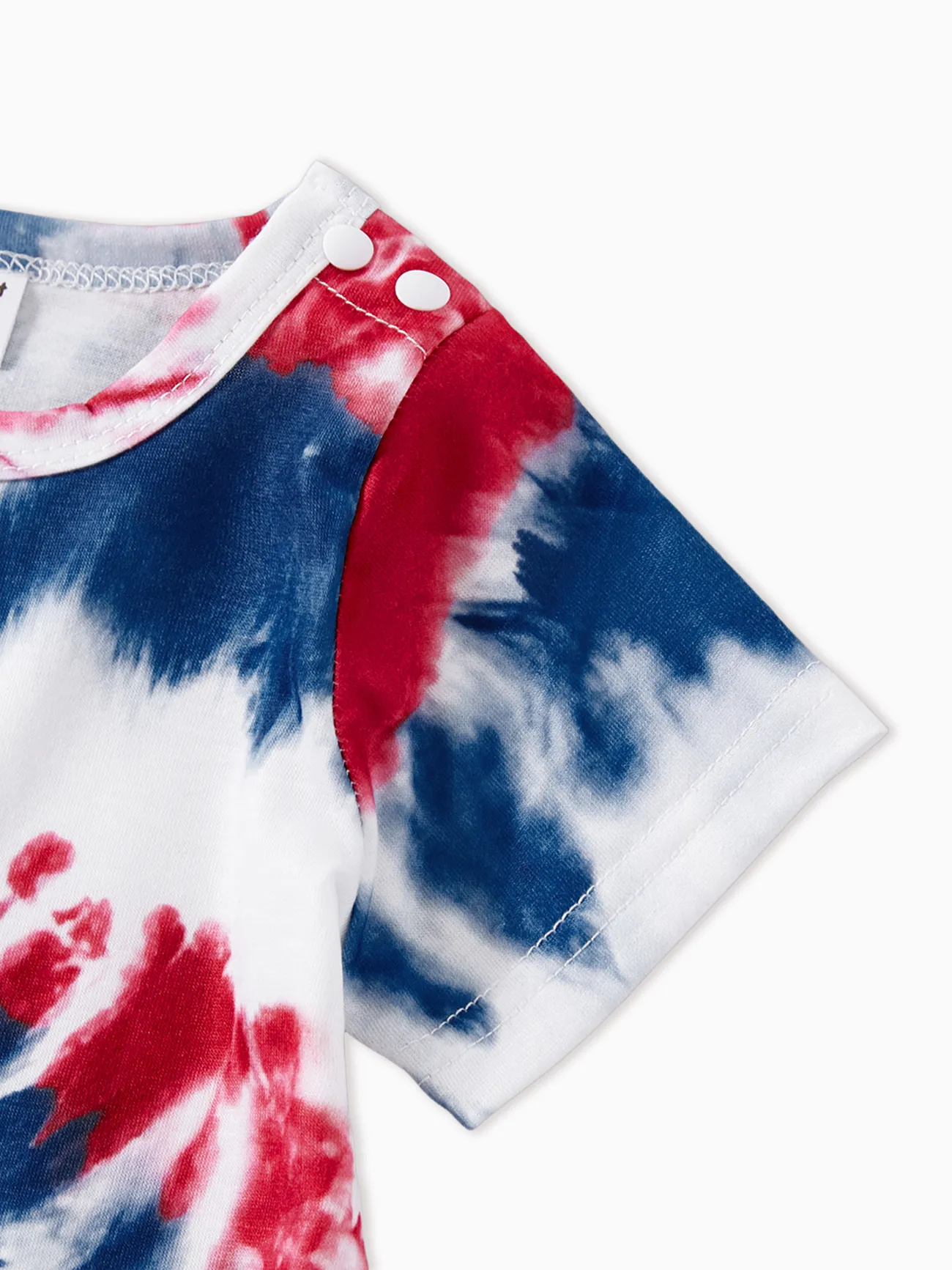 Baby - Matching Family 4th of July T-shirts with Tie Dye Prints - Multi-color - image 12