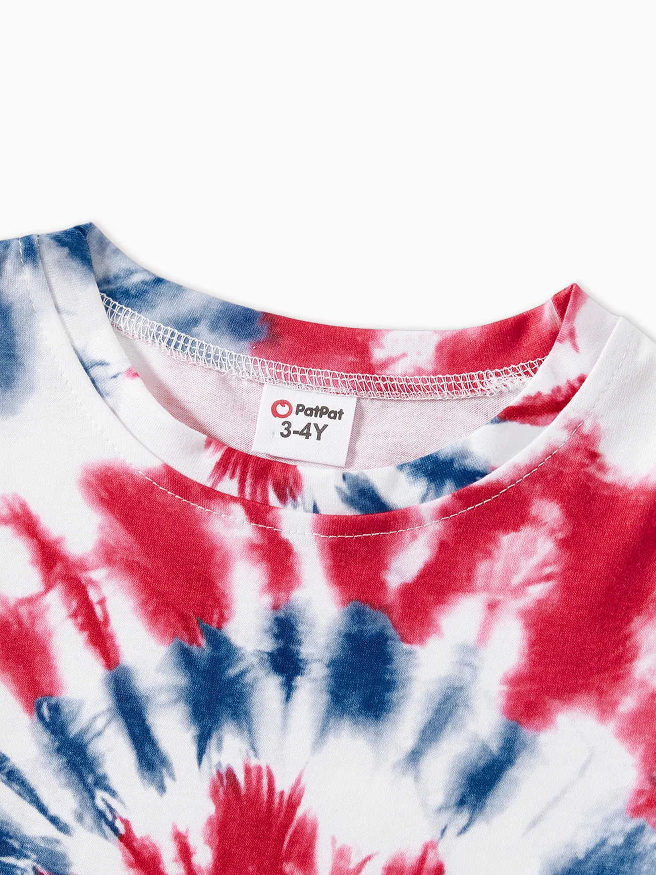 Kids - Matching Family 4th of July T-shirts with Tie Dye Prints - Multi-color - image 7