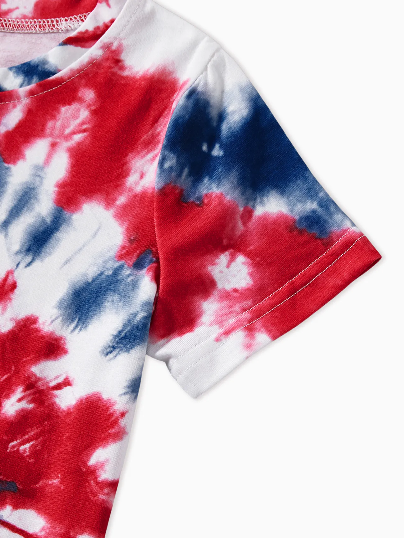 Kids - Matching Family 4th of July T-shirts with Tie Dye Prints - Multi-color - image 8