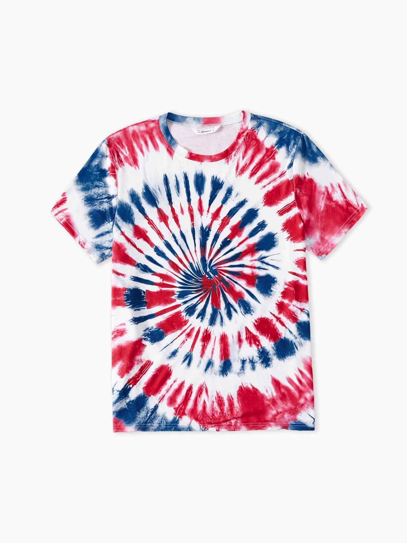 Independence Day Family Matching Tie Dye Short-sleeve Tee