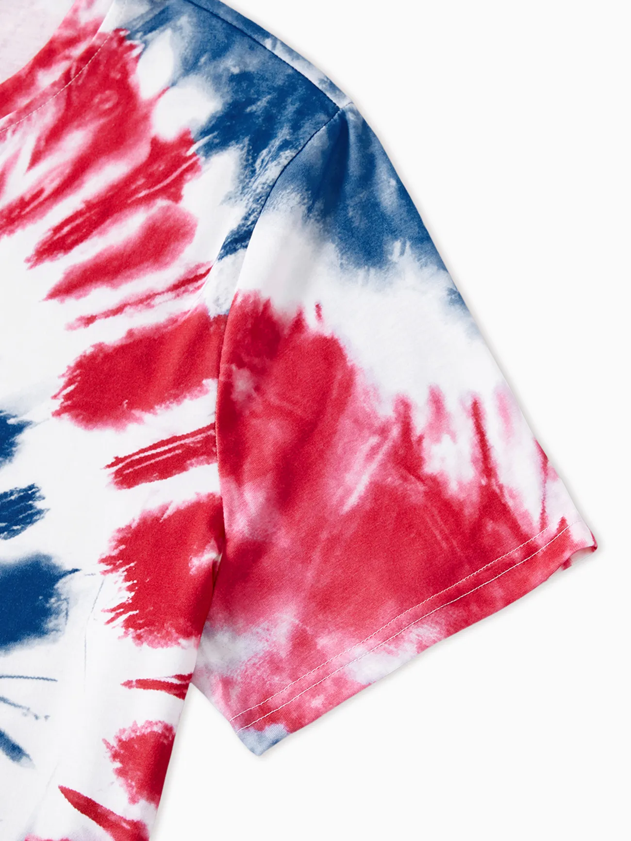 Men - Matching Family 4th of July T-shirts with Tie Dye Prints - Multi-color - image 16