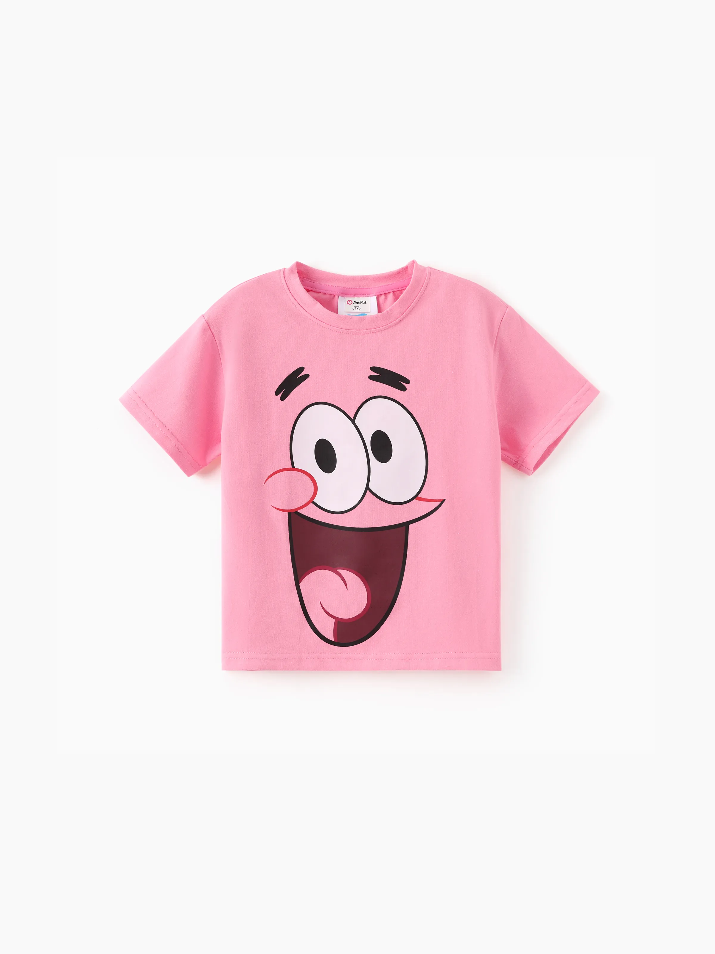 

SpongeBob SquarePants Toddler/Kid Boy/Girl 1pc Cotton Short-sleeve Top