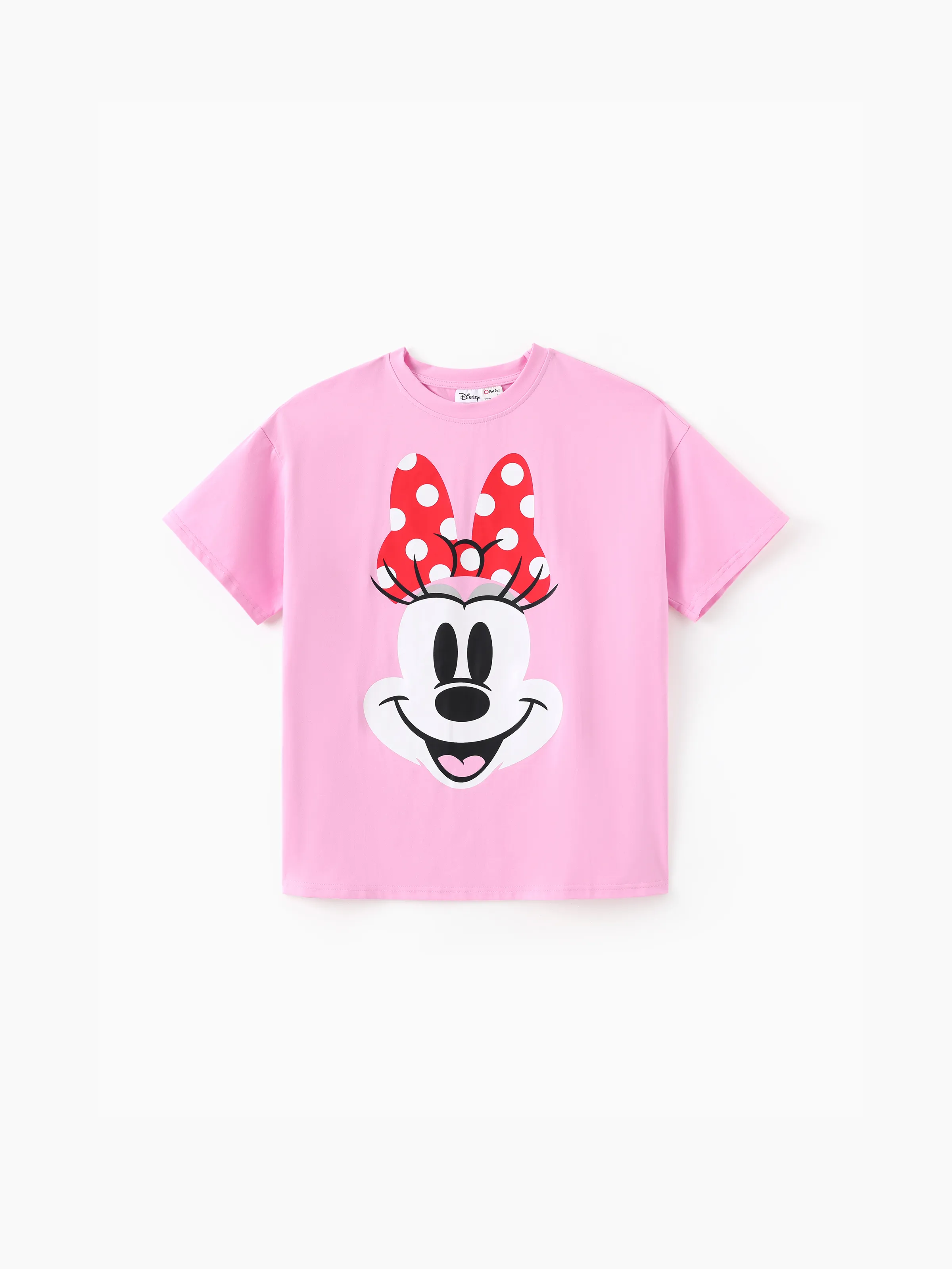 

Disney Mickey and Friends Family Matching Mickey Minnie Print Cotton Tops for Casual Wear