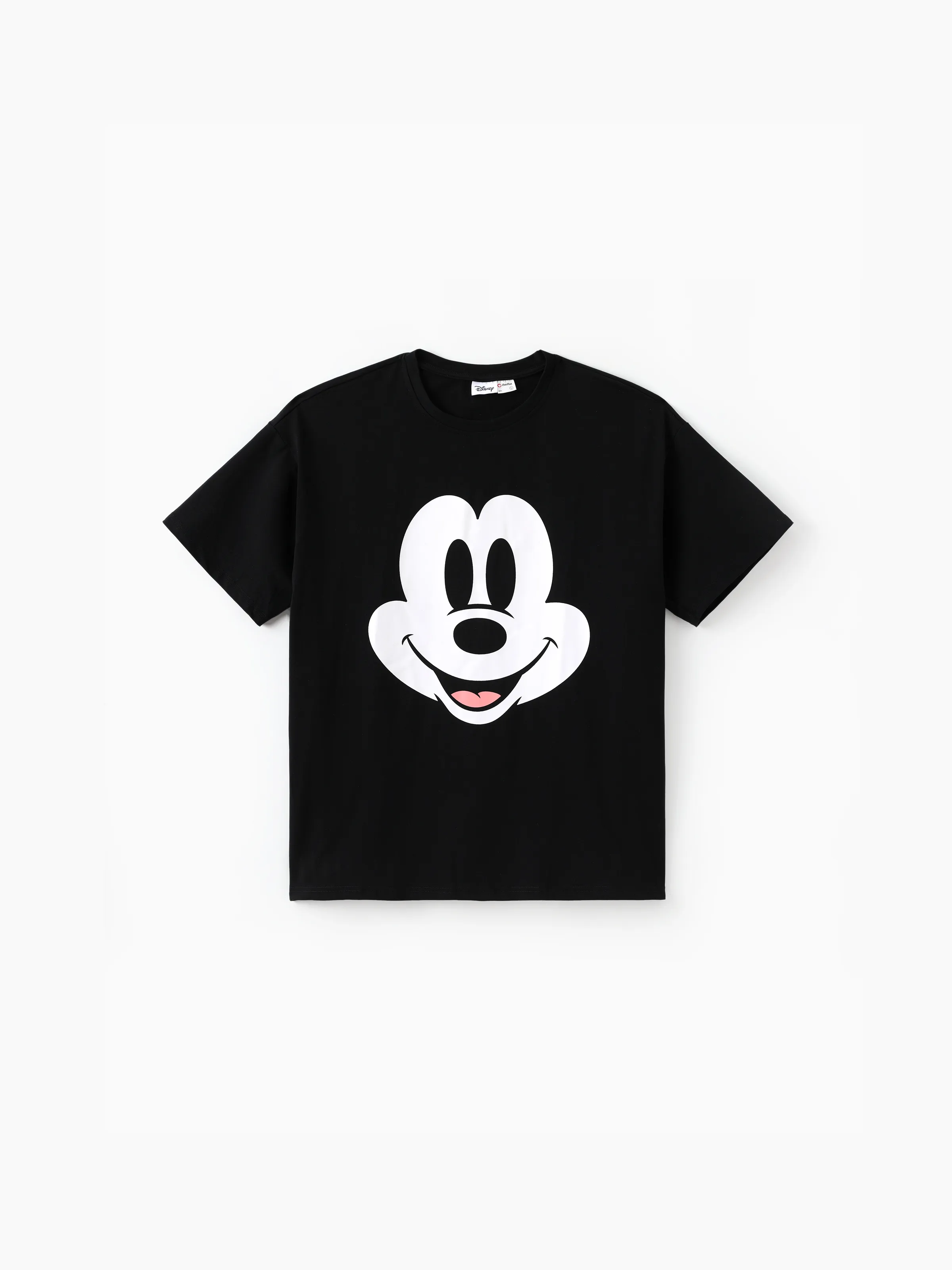 

Disney Mickey and Friends Family Matching Mickey Minnie Print Cotton Tops for Casual Wear