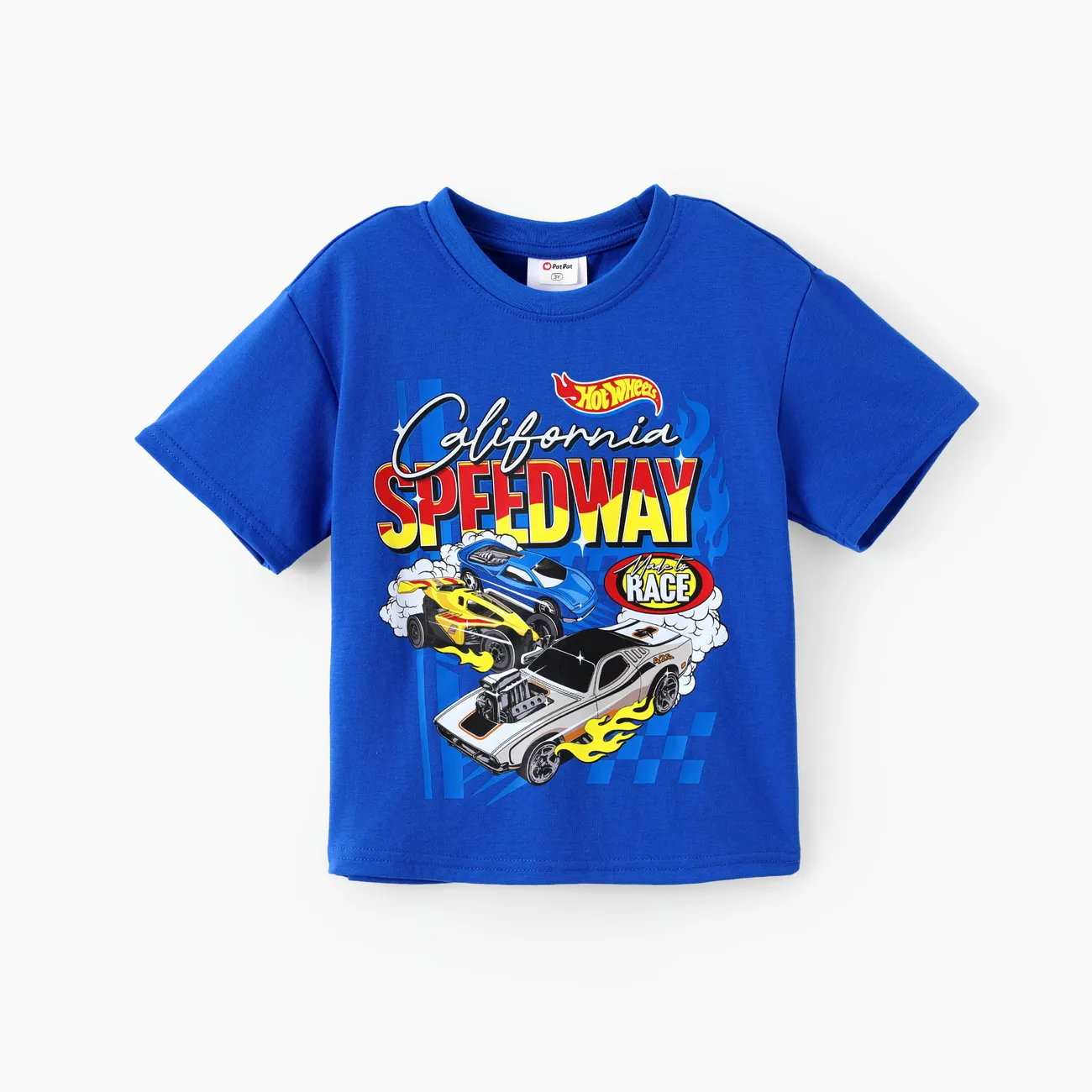 Hot Wheels Toddler/Kid Boy Vehicle Print Short-sleeve Tee