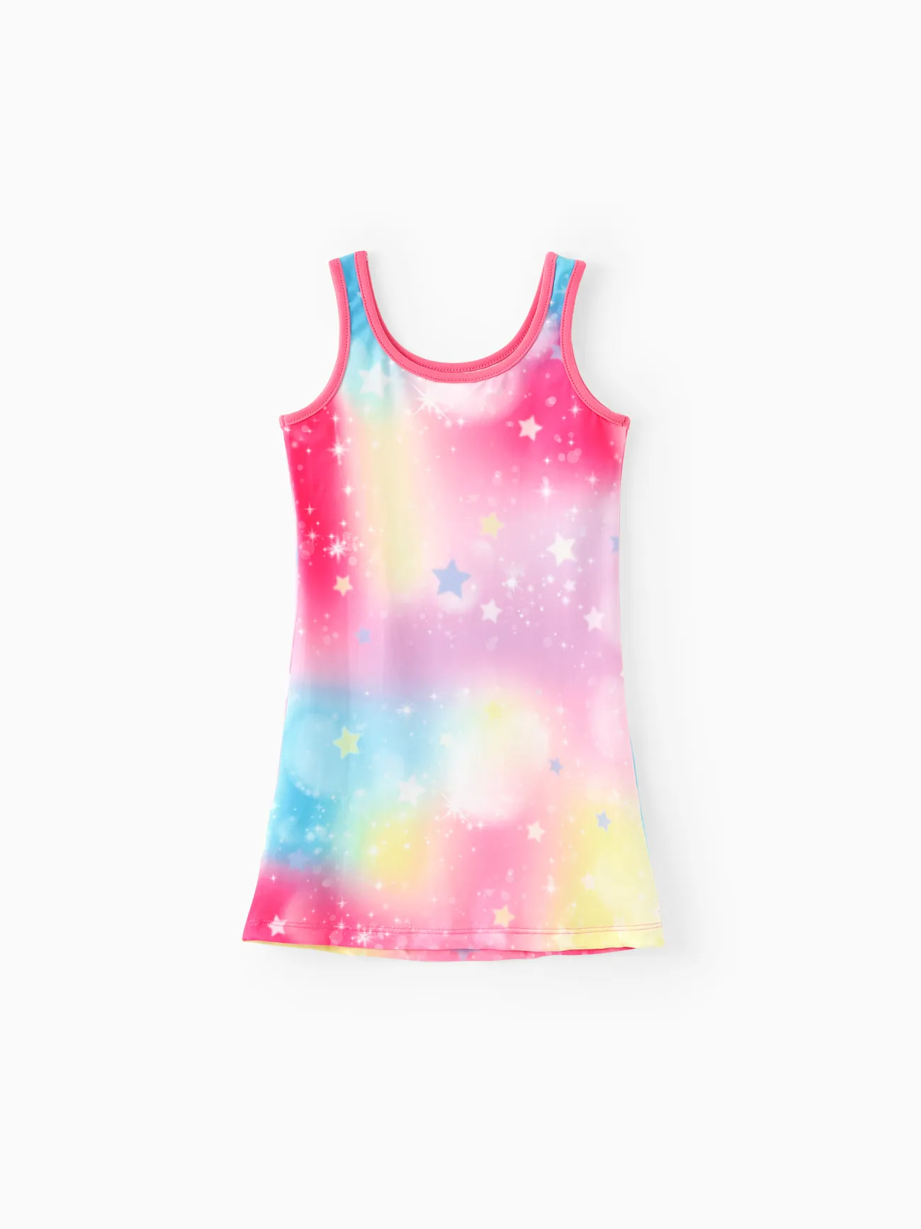 Hot Pink - My Little Pony Toddler/Kid Girl 1pc Unicorn Pattern Tank Dress - image 2