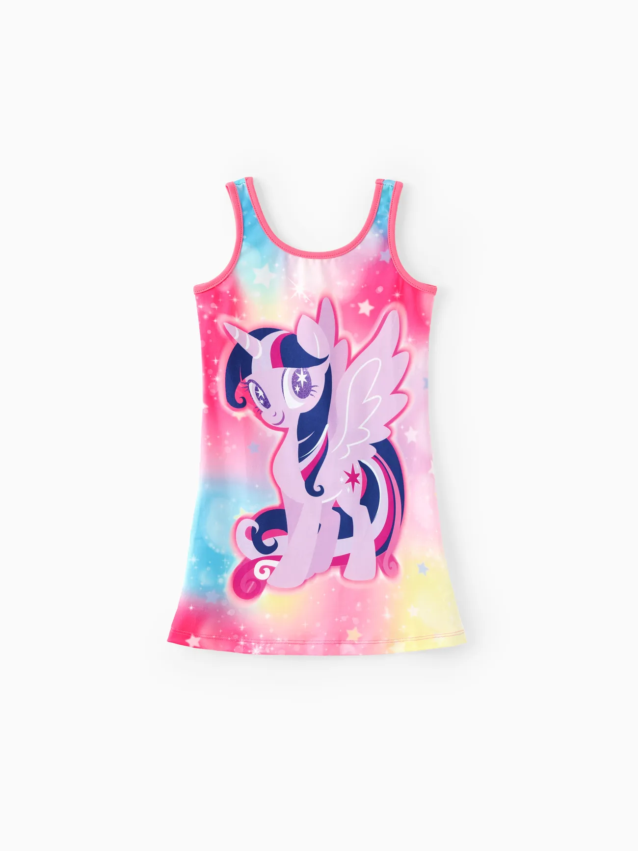 Hot Pink - My Little Pony Toddler/Kid Girl 1pc Unicorn Pattern Tank Dress - image 8