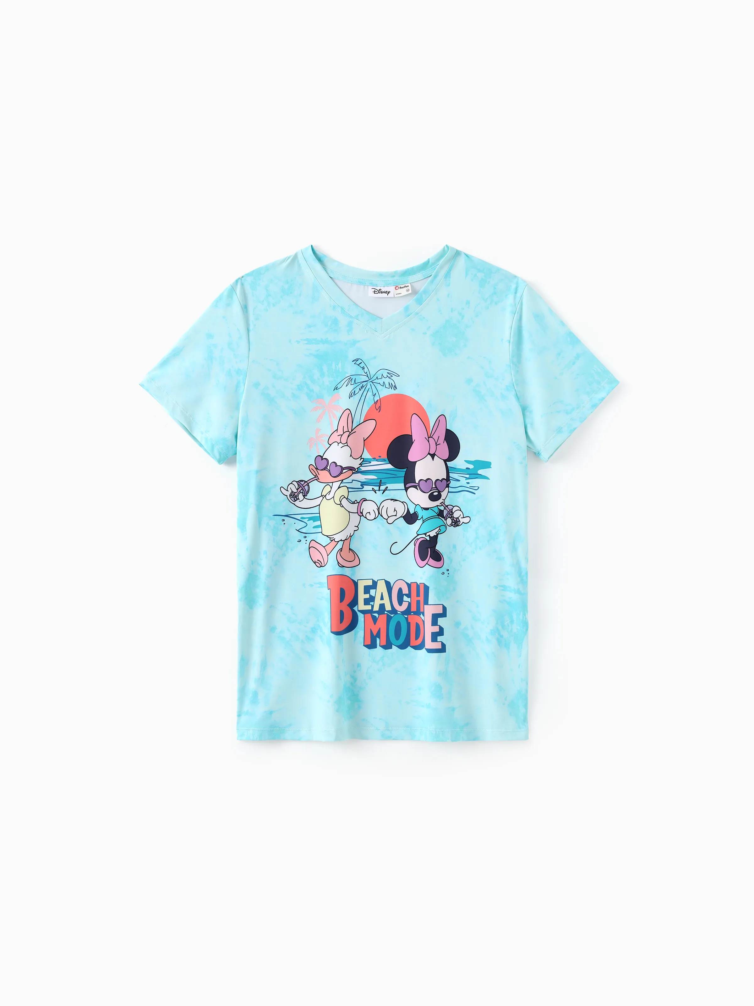 

Disney Mickey and Friends Family Matching Tie-dye Sun-protective Cooling T-shirt/Romper