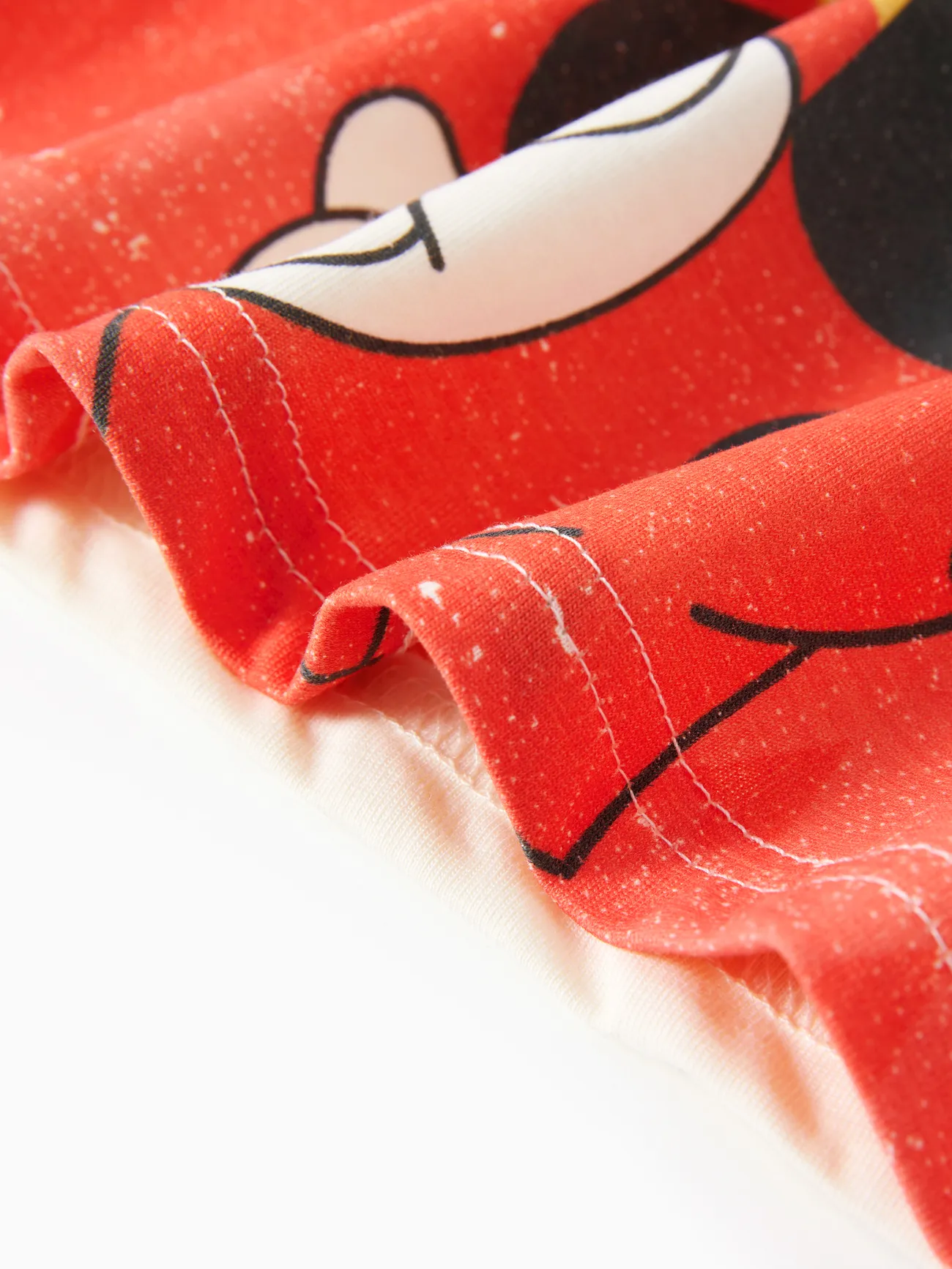 Boy - Disney Mickey and Friends Family Matching Vintage Striped Print Short-sleeve Top/Romper - Creamy White - image 21