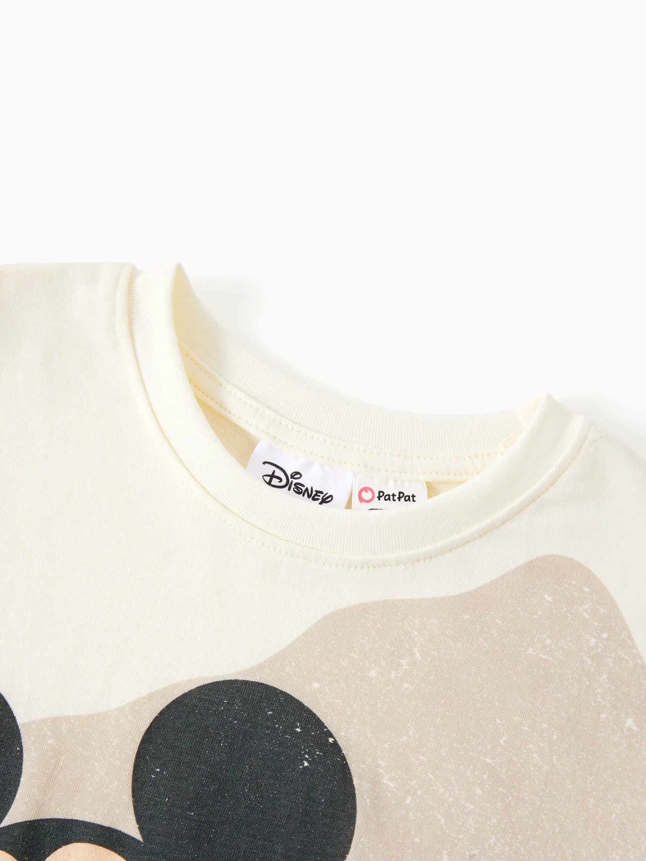 Boy - Disney Mickey and Friends Family Matching Vintage Striped Print Short-sleeve Top/Romper - Creamy White - image 19