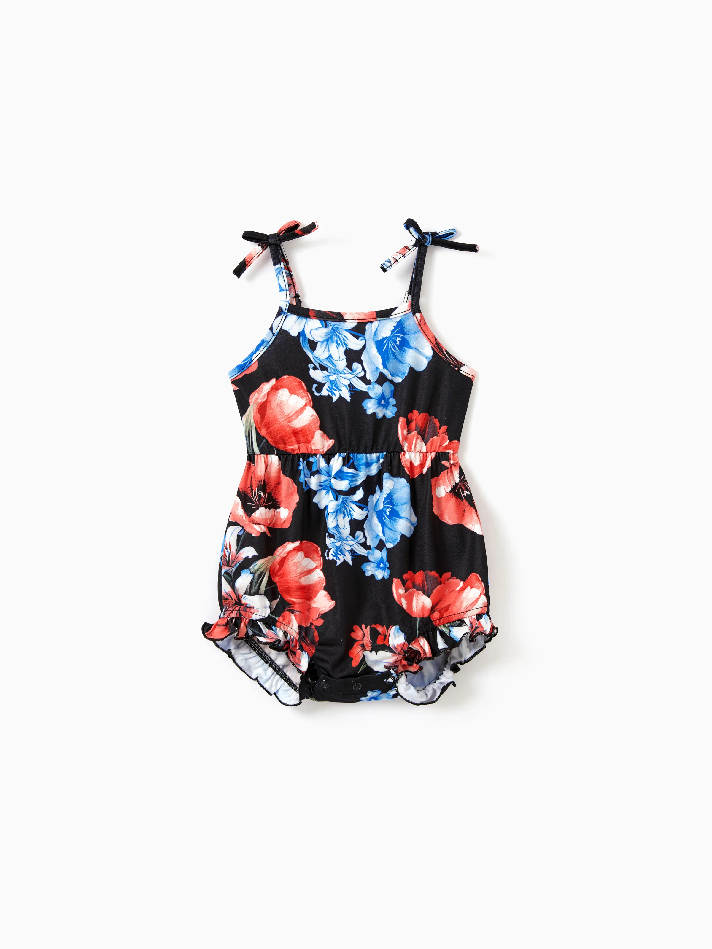 

Family Matching Flower Print Romper / Jumpsuits for Mommy and Me