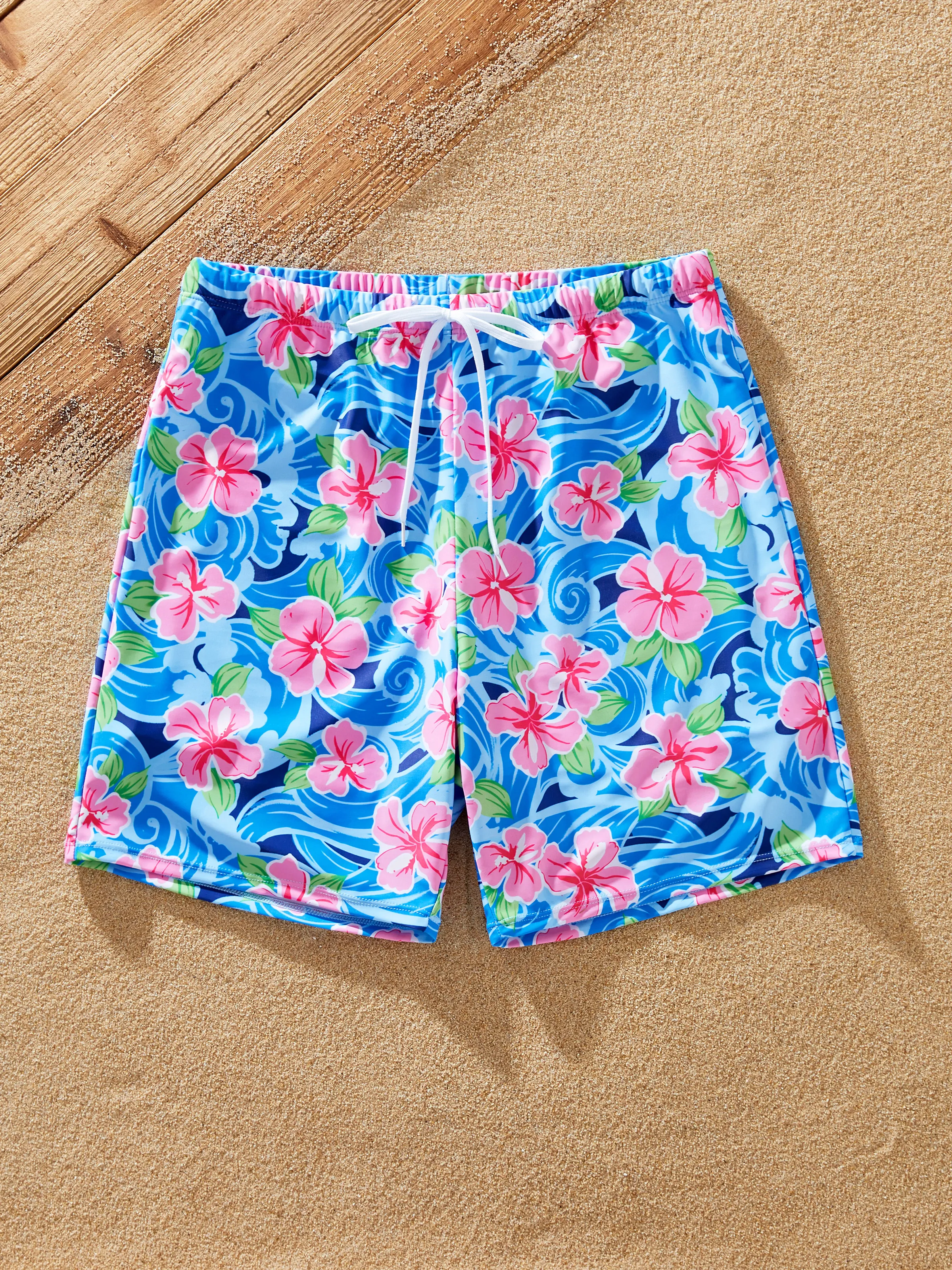 

Floral Bandage Swimwear Set for Family - Unisex Matching Outfits