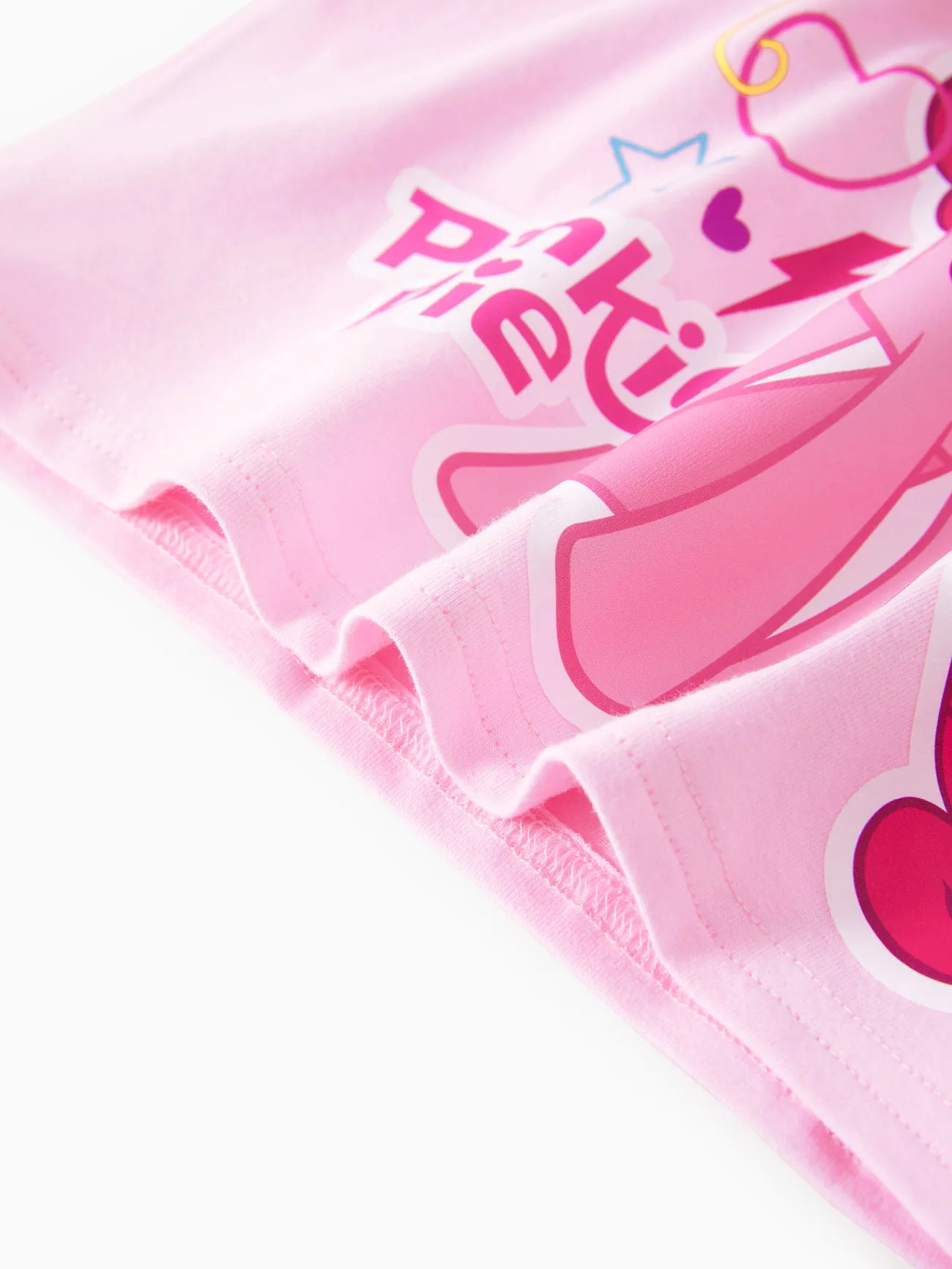 Pink - My Little Pony Toddler/Kid Girl Short-sleeve Tee and Printed Mesh Skirt Set - image 6