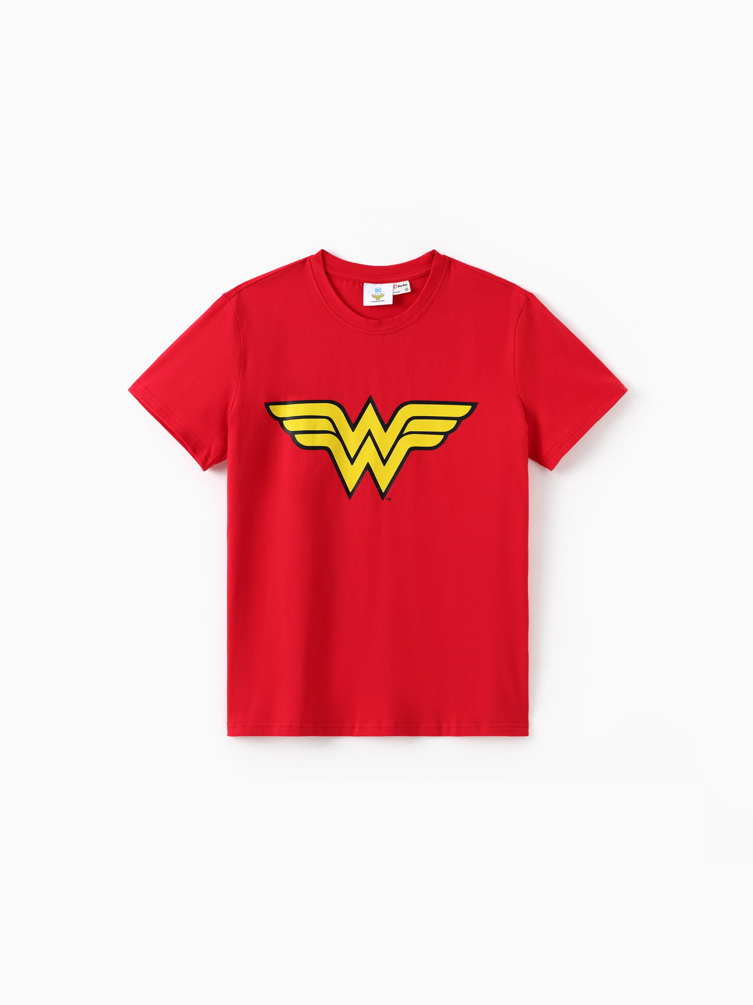 

Justice League Family matching Cotton Superman Top/ Wander Woman Print Dress