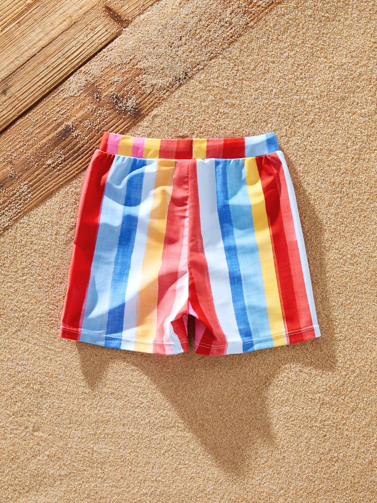 Boy - Family Stripe Swimwear Set - Unisex Casual Matching Outfits - Multi-color - image 13