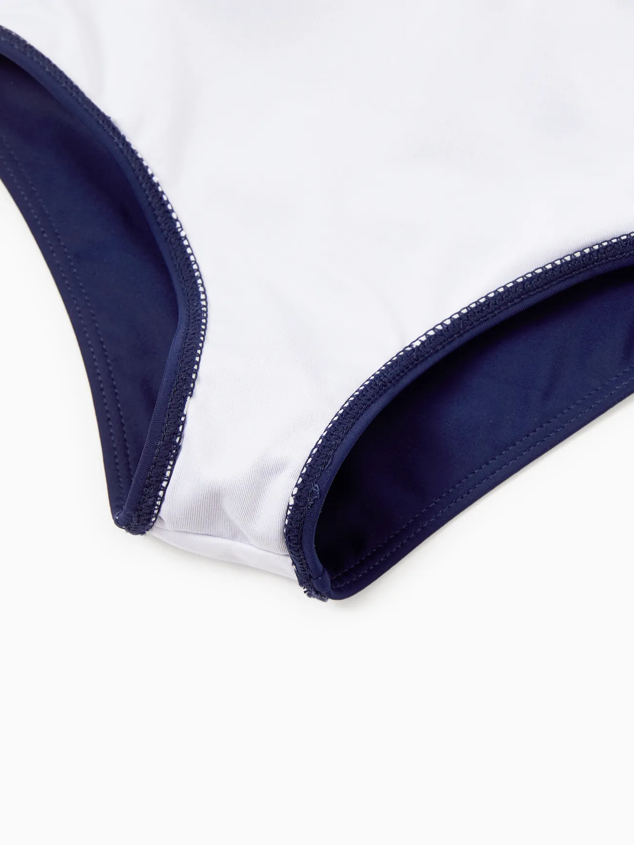 Girl - Matching Family Swimsuits (Stripe & Colorblock) - One Piece Swimsuit or Swim Trunks Shorts - ColorBlock - image 11