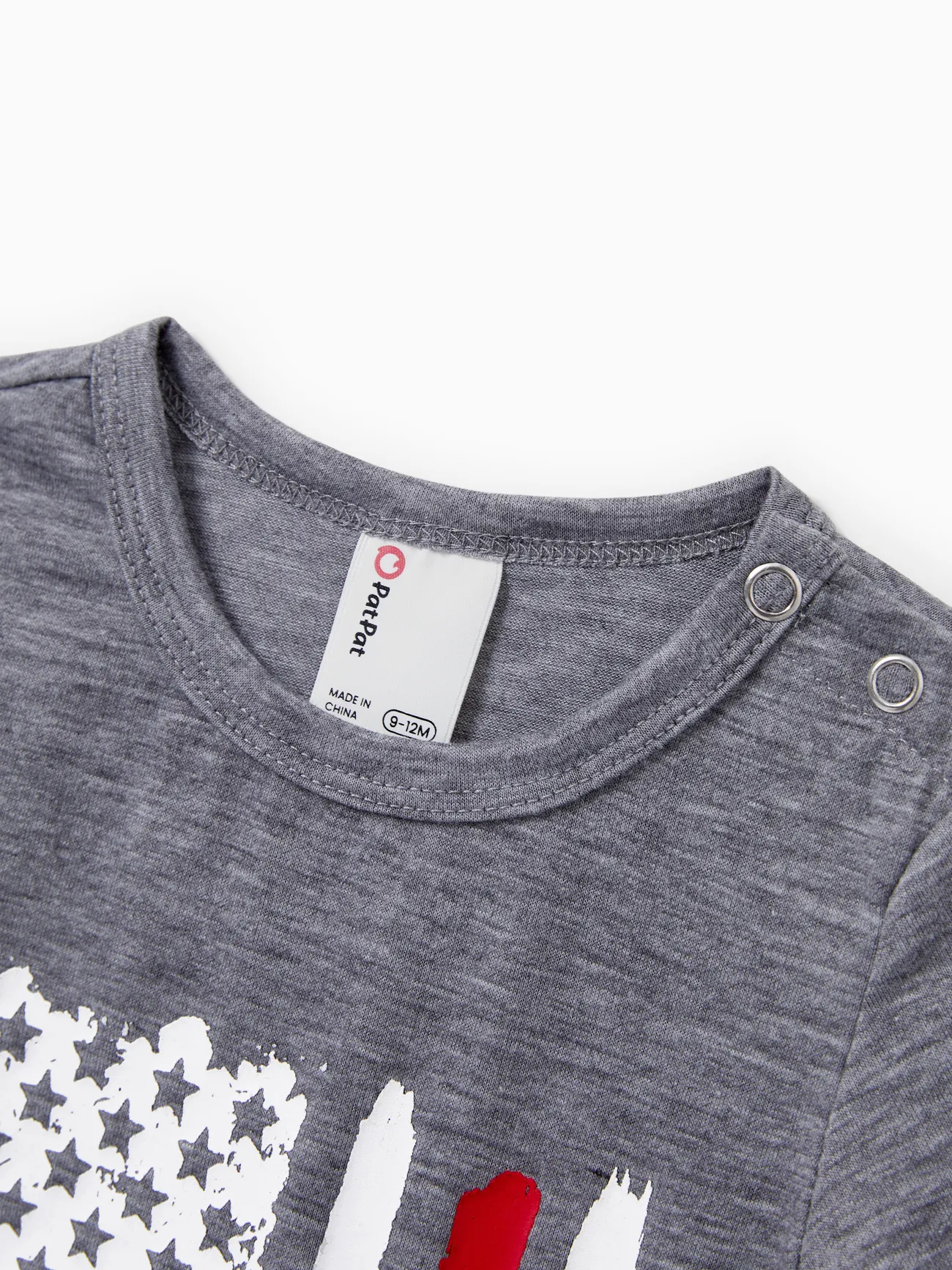 Baby - Graphic American Flag T-shirts for Matching Family - Multi-color - image 14