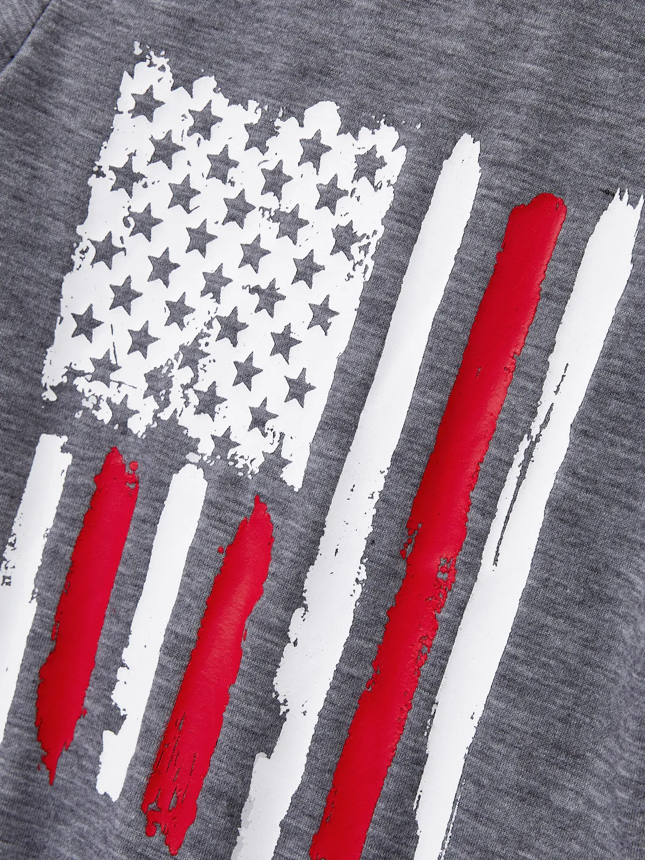 Baby - Graphic American Flag T-shirts for Matching Family - Multi-color - image 16