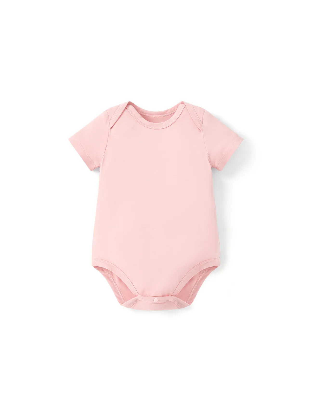 Pink - Bamboo Baby Boy/Girl Casual Romper - image 1