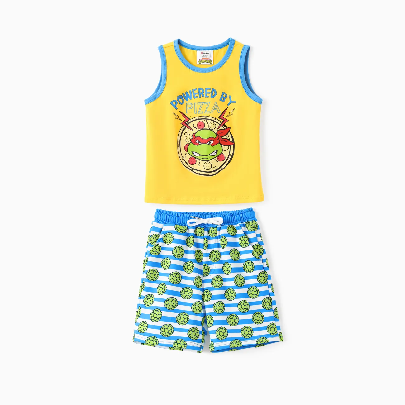 Teenage Mutant Ninja Turtle Toddler/Kid Boy 2-Piece Tank Top and Elasticized Shorts Set
