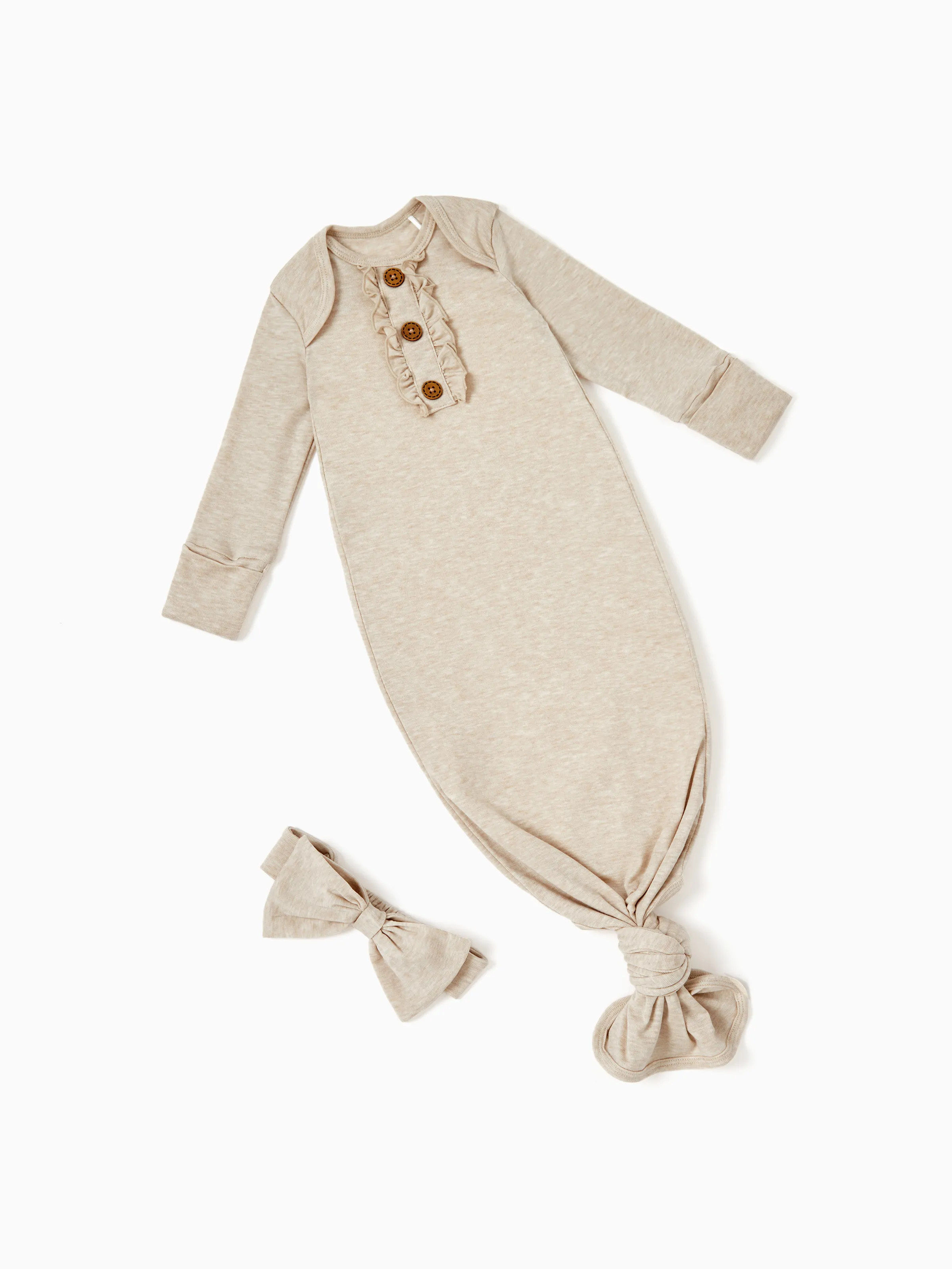 

Woolen Baby Girl Sleeping Bag with Headband