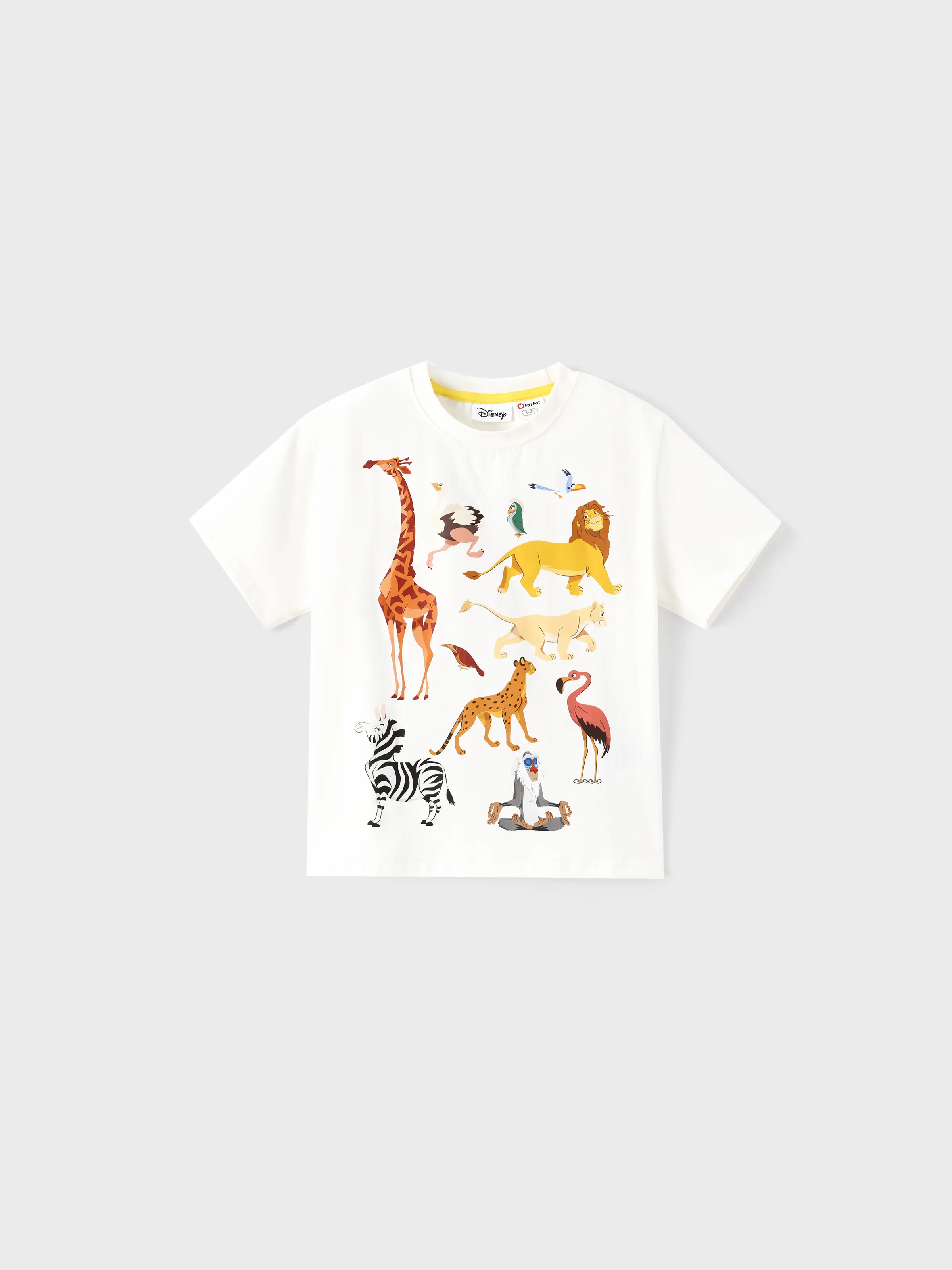 

Disney Lion King Family Matching Animal Palm Tree Print Ruffled Camisole Dress /Top/Jumpsuit