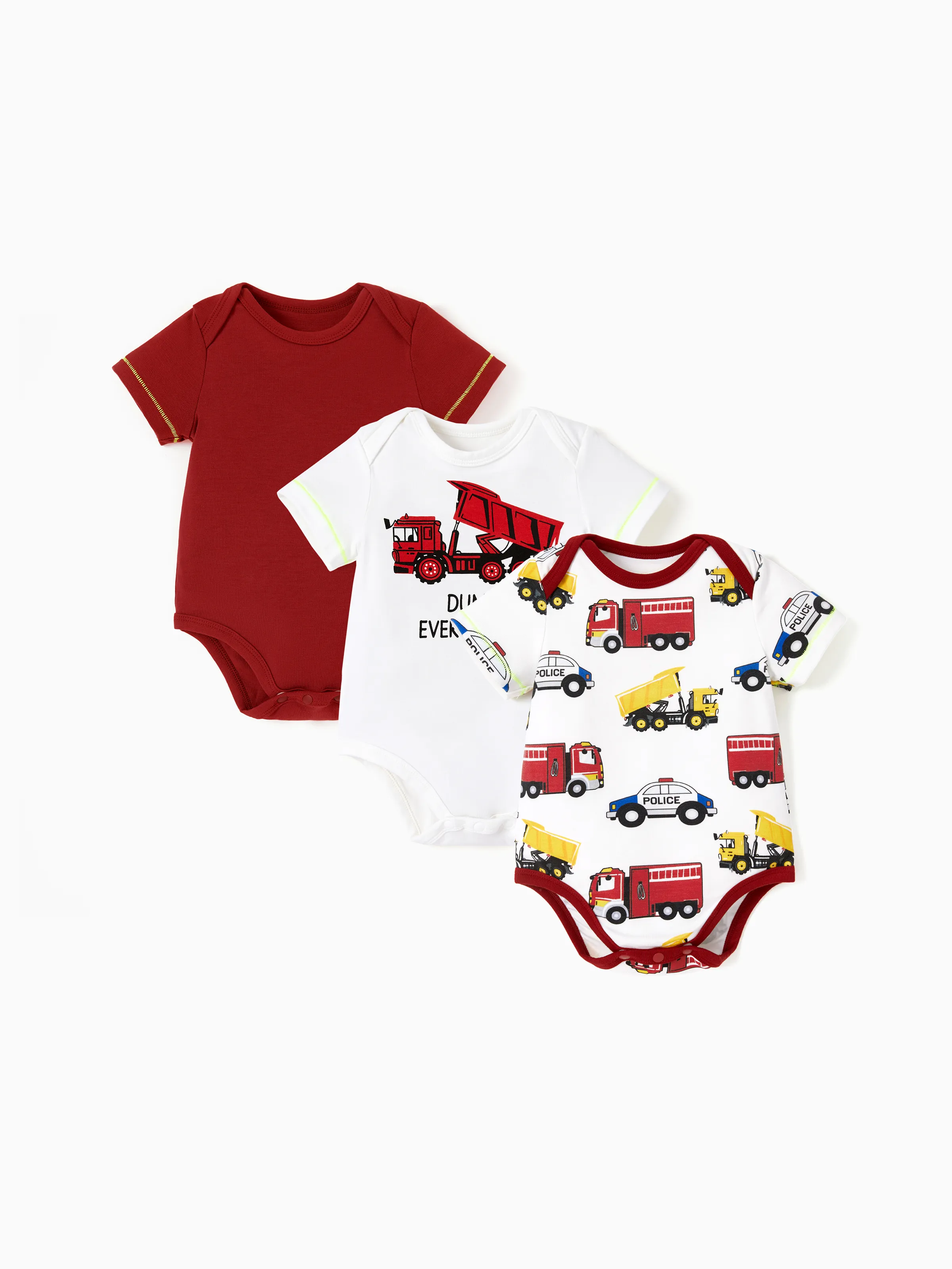 Baby Boy/Girl Playful Print 3pcs Pagliaccetti Set