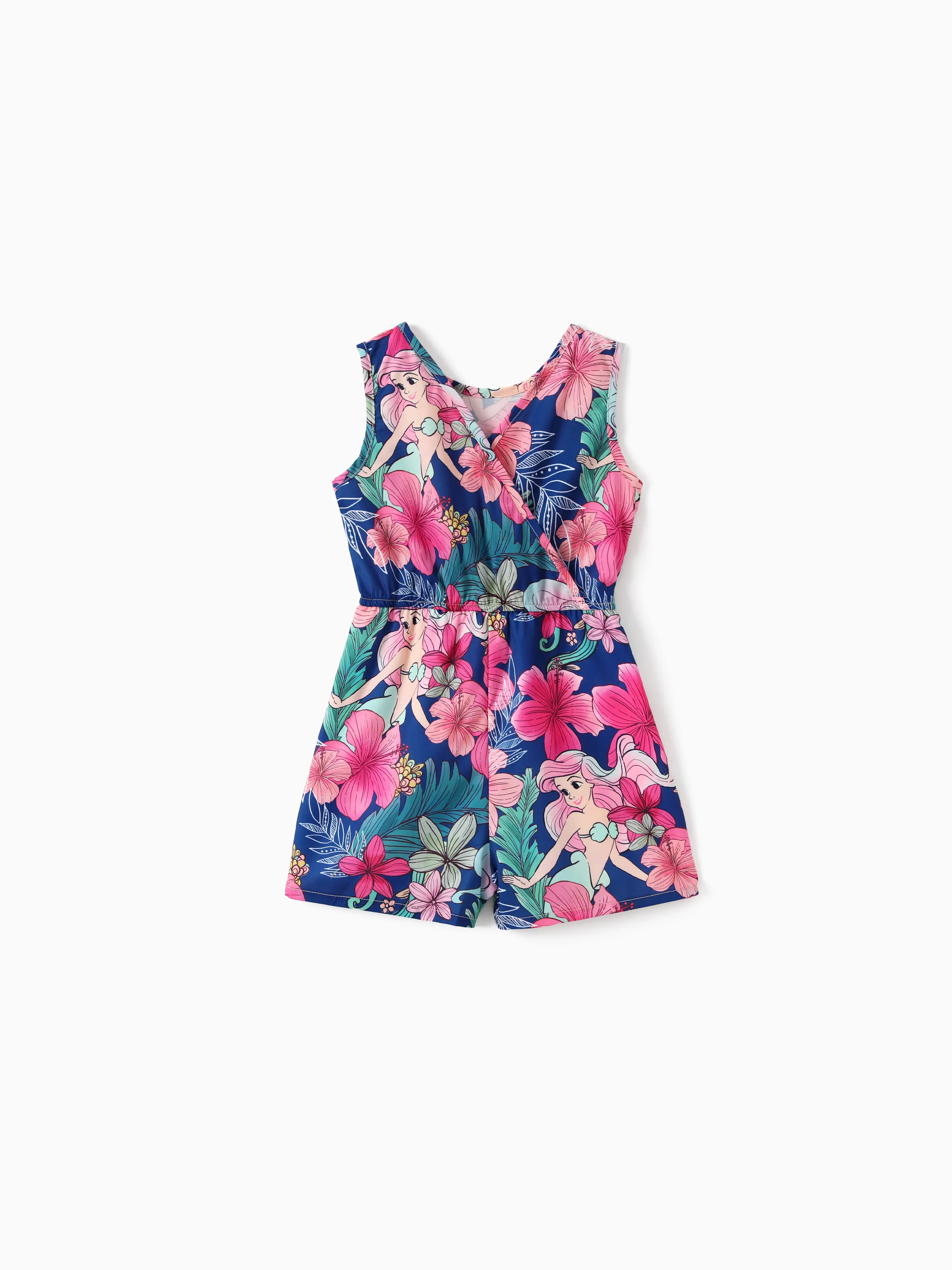 

Disney Princess Family matching Ariel Tropical Floral Print Dress/Top