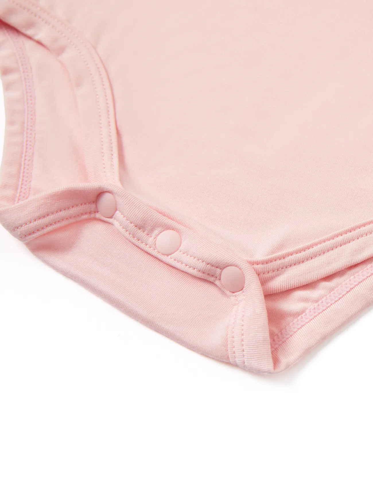 Pink - Bamboo Baby Boy/Girl Casual Romper - image 4
