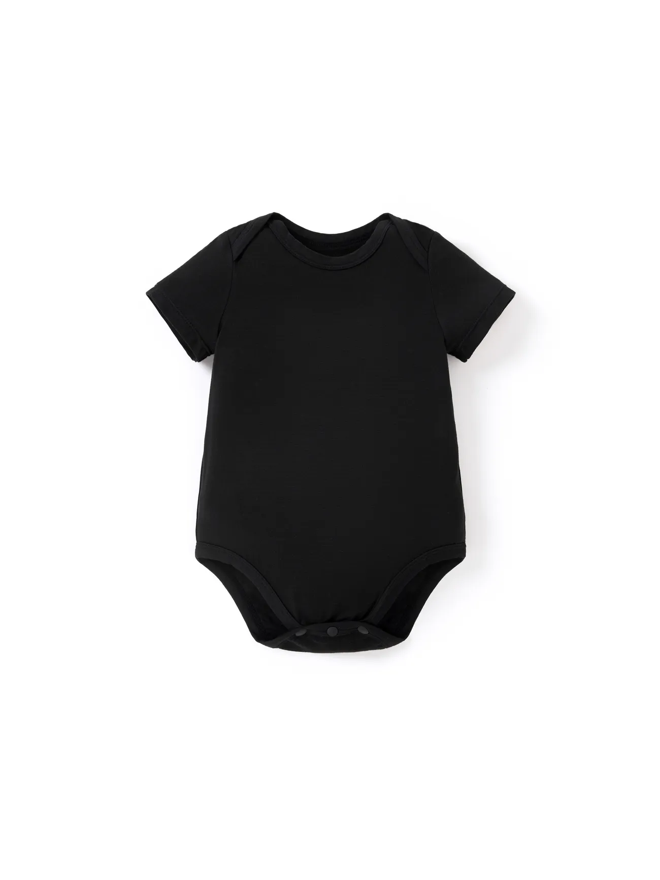 Black - Bamboo Baby Boy/Girl Casual Romper - image 1