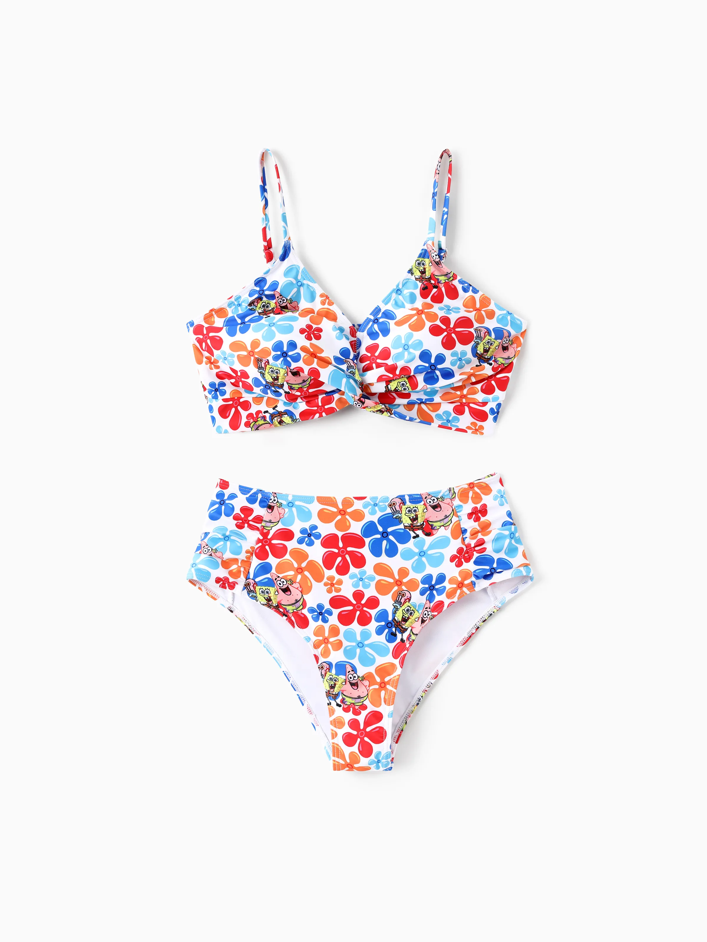 

SpongeBob SquarePants Family Matching Water Ripple Print Swimsuits/ Swimming Trunks
