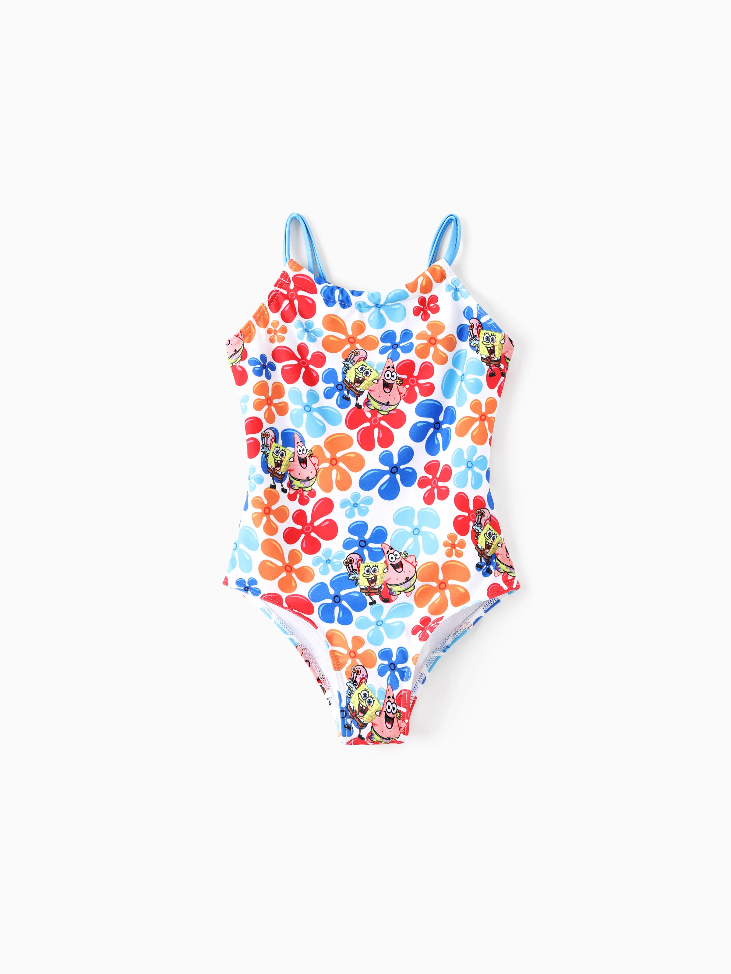 

SpongeBob SquarePants Family Matching Water Ripple Print Swimsuits/ Swimming Trunks