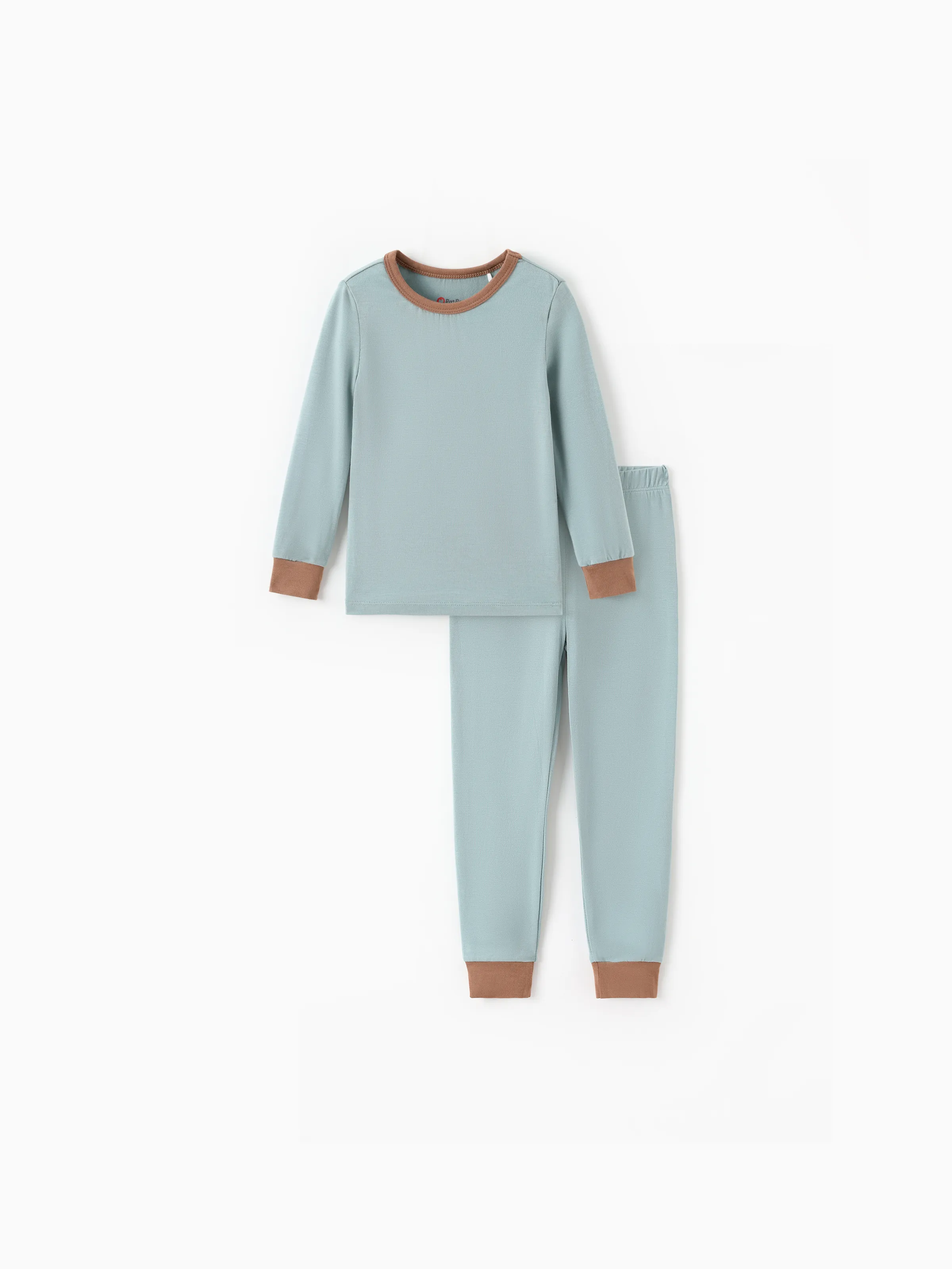 Pijamas de modal Tencel para bebés / niños (2 piezas ajustadas)