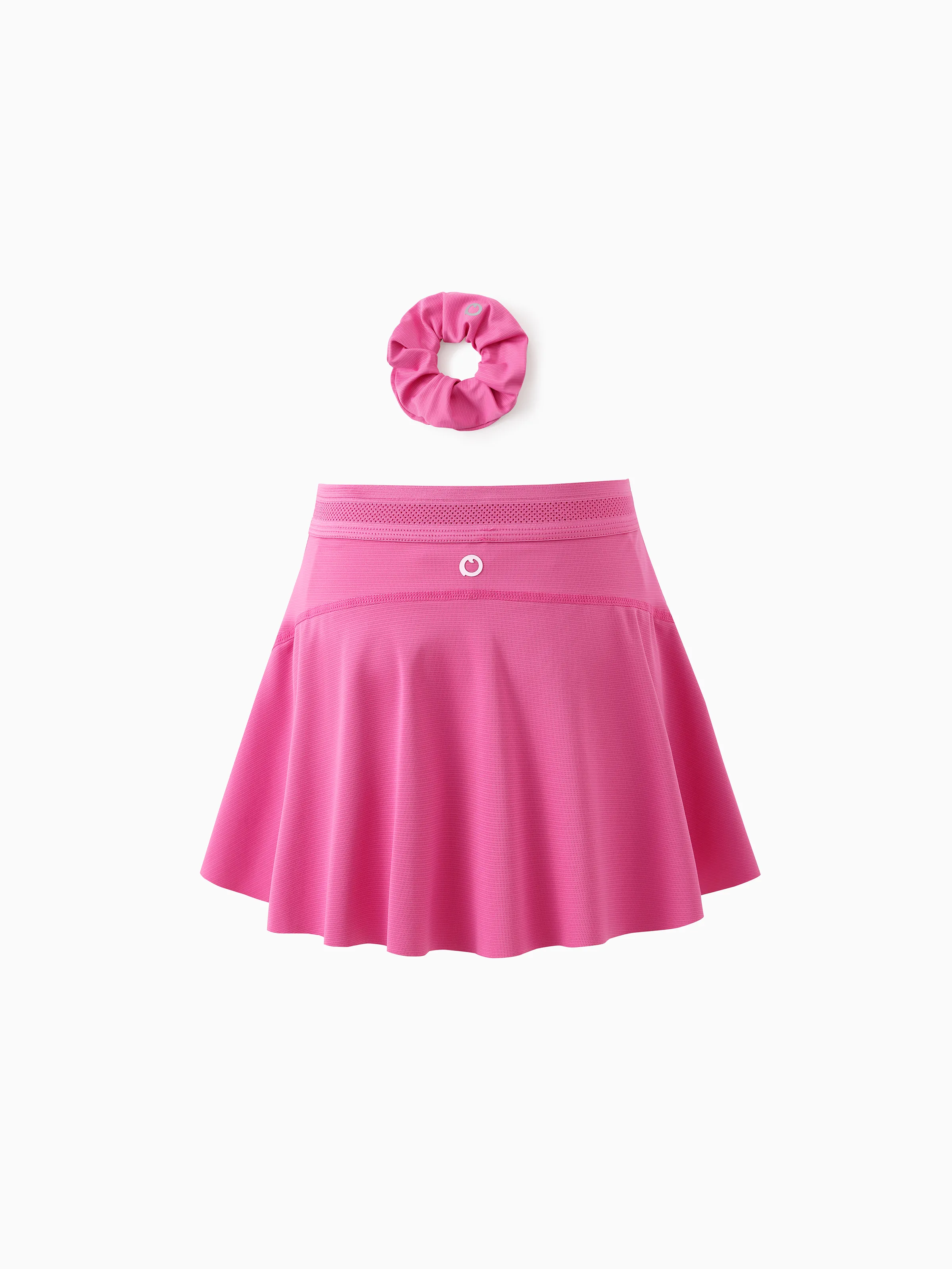 Kid Girl Athletic 2 in 1 Tennis Skort with Bamboo Viscose Shorts & Pocket