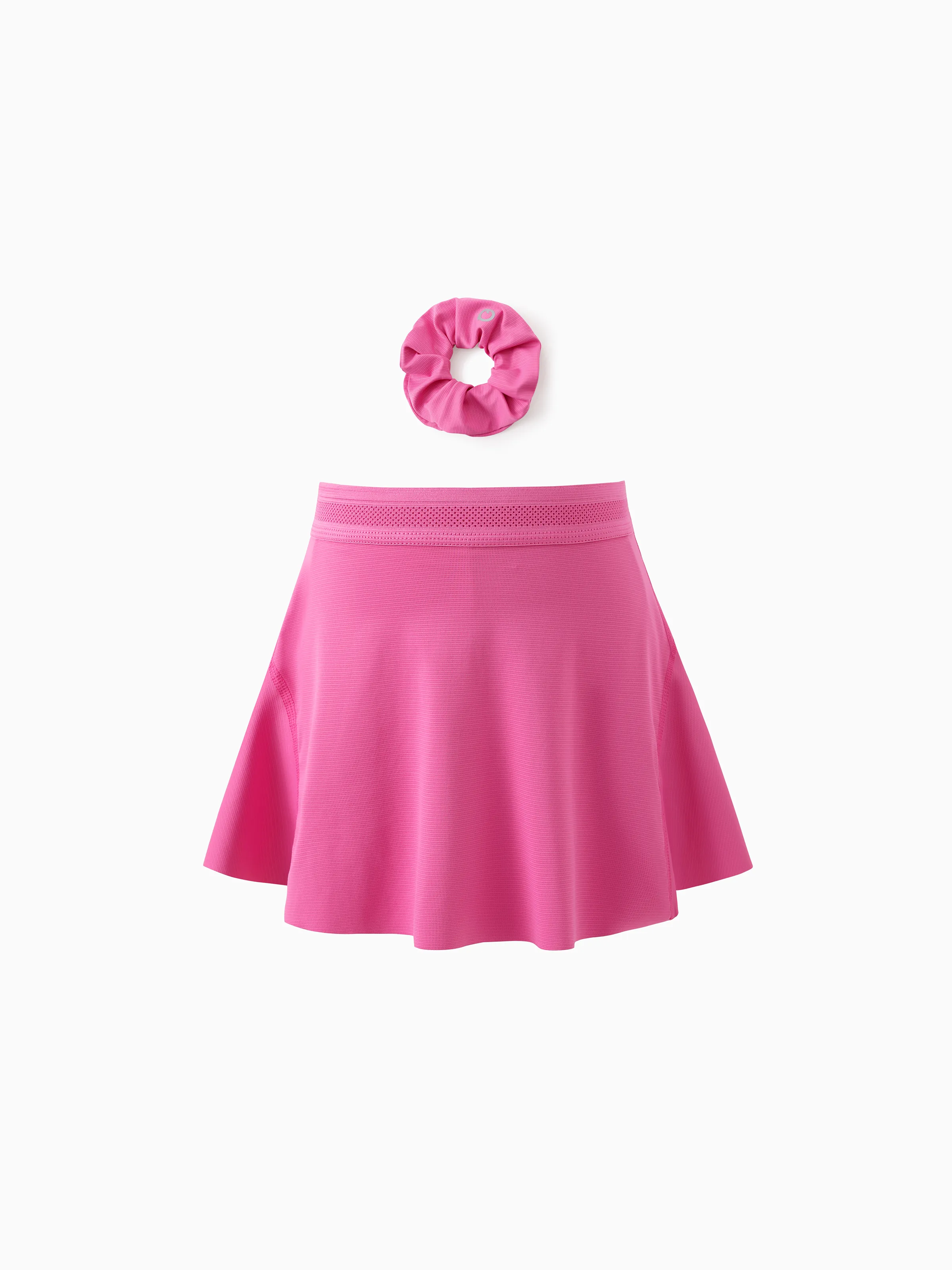 Kid Girl Athletic 2 in 1 Tennis Skort with Bamboo Viscose Shorts & Pocket