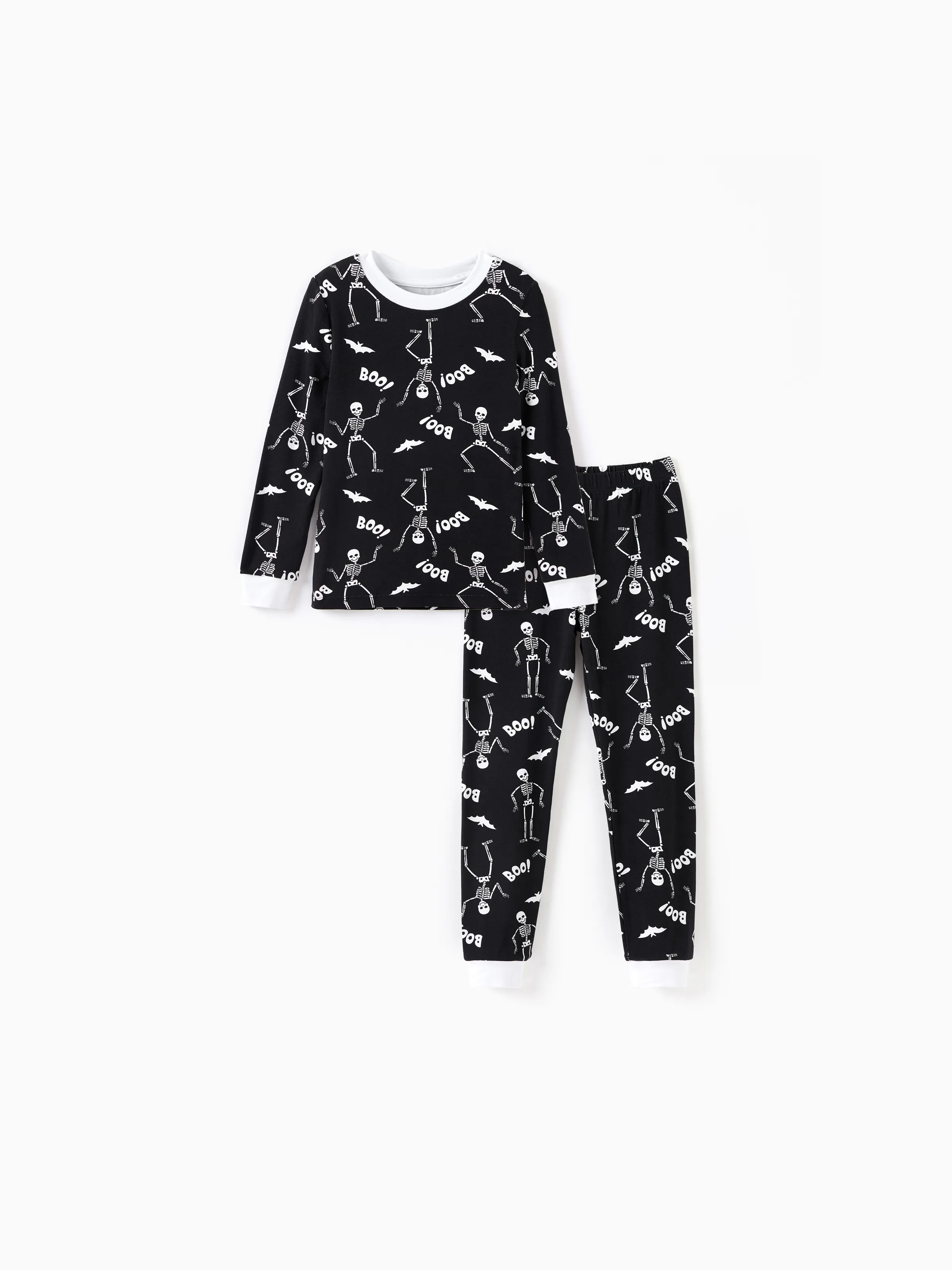 

Toddler / Kids Bamboo Pajamas With Playful Print (2-piece Snug-Fitting)