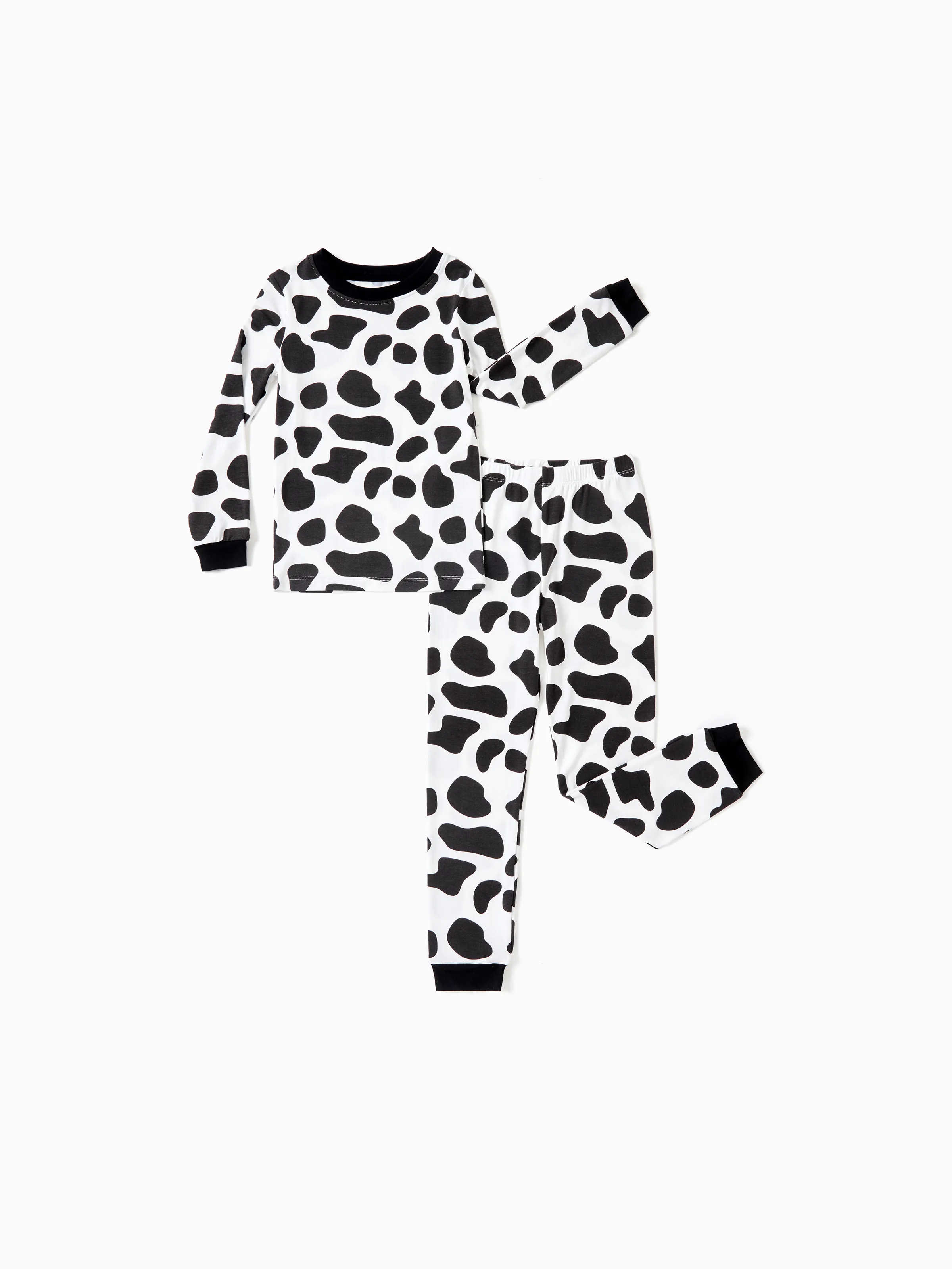 Pijama para niños pequeños / niños con estampado infantil (2 piezas ceñidas)
