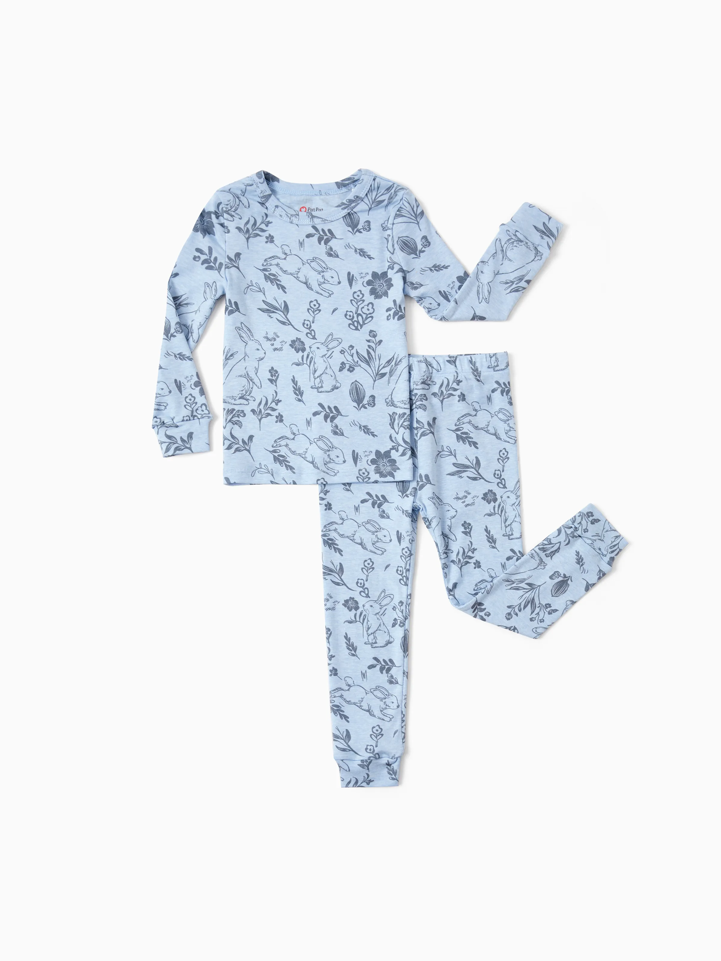 

Toddler / Kids 2-piece Pajamas With Animal Print ( Snug-Fitting )
