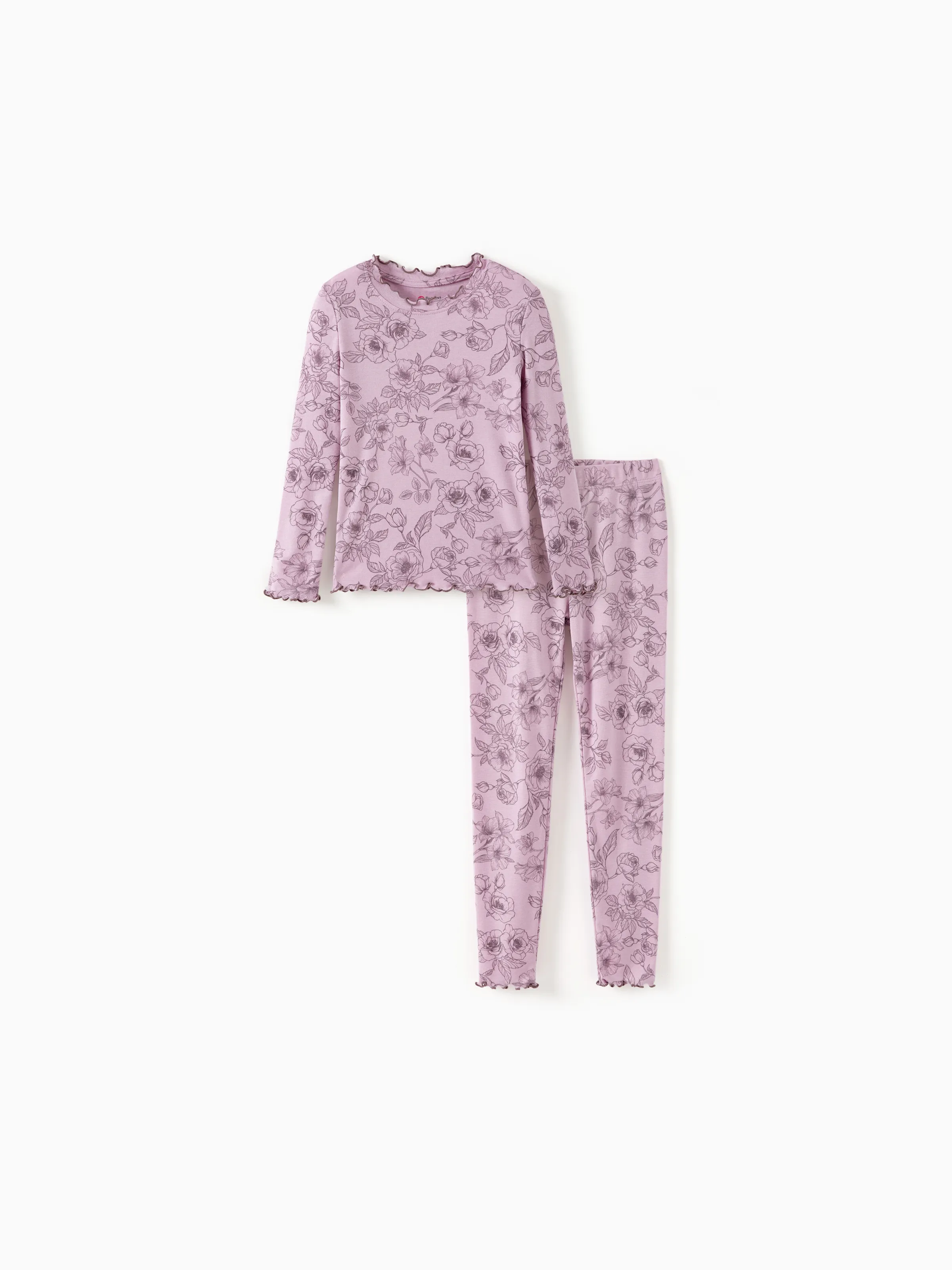 Pijamas para niños pequeños / niños con mezcla de lana suave Tencel Lyocell ( 2 piezas ajustadas )