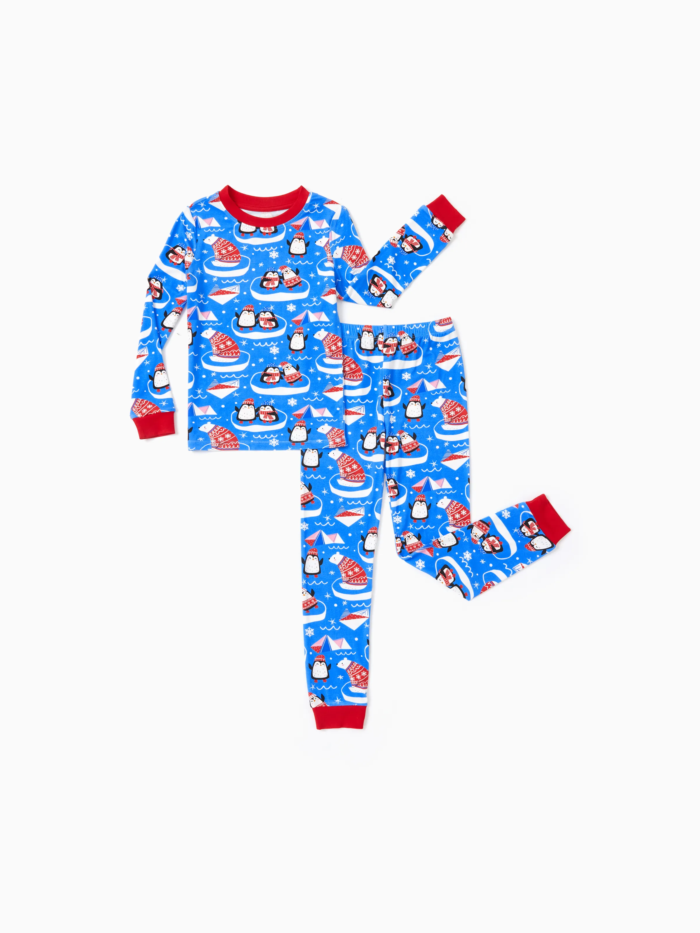

Toddler / Kids Bamboo Pajamas With Playful Print (2-piece Snug-Fitting)