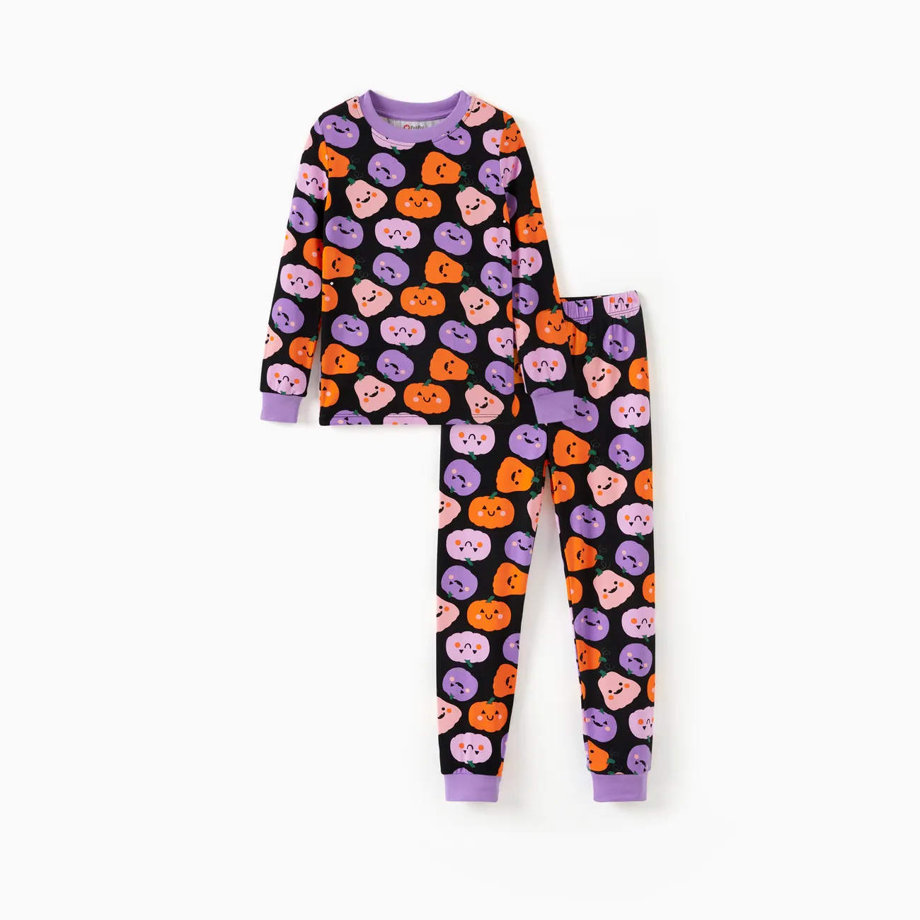 Christmas / Halloween Pajama 2-Piece Bamboo Pajama Set With Childlike Print for Toddler / Kids Girl ( Snug-Fitting )