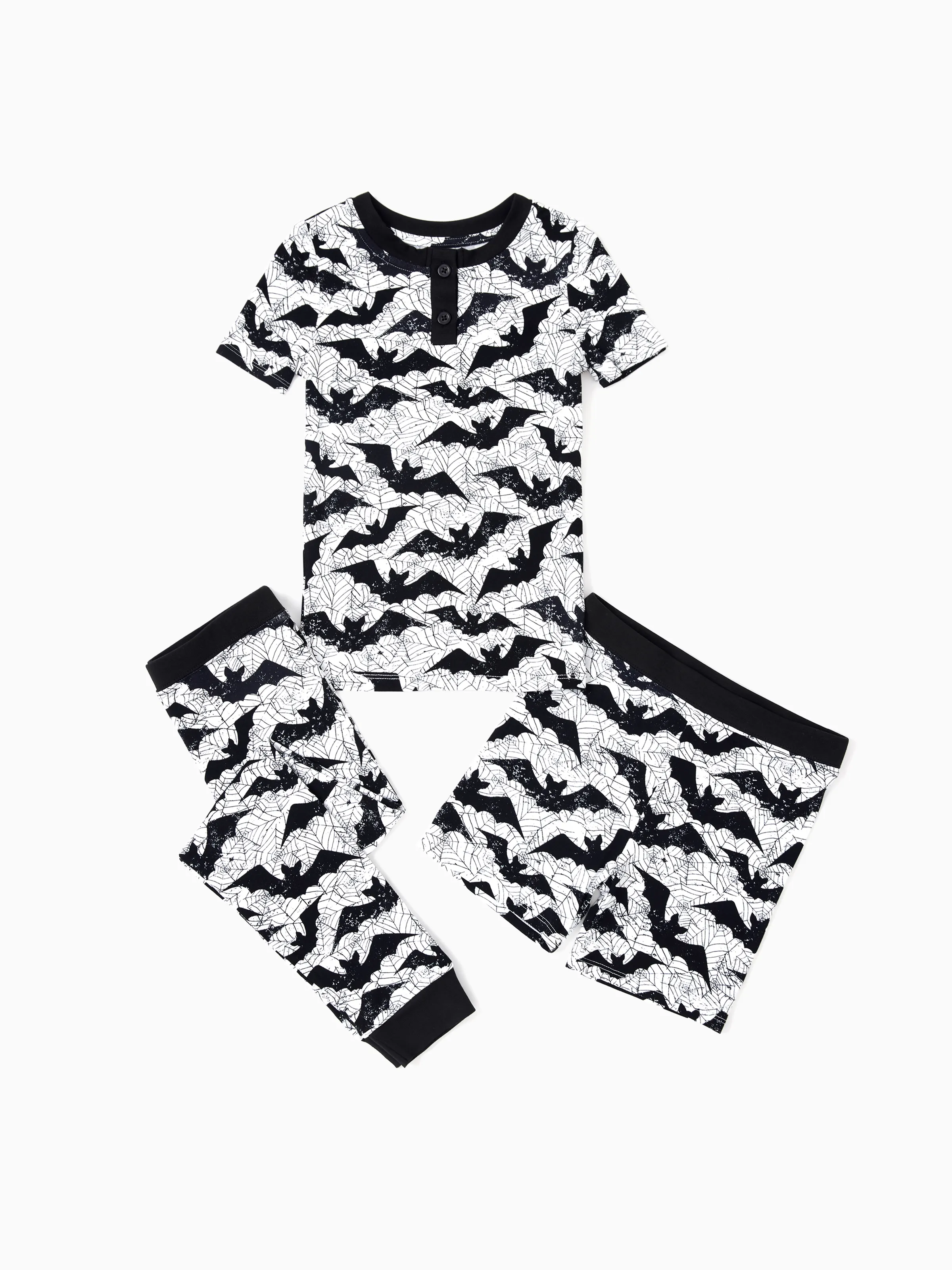 

Toddler / Kids Bamboo Pajamas With Playful Print (3-piece Snug-Fitting)