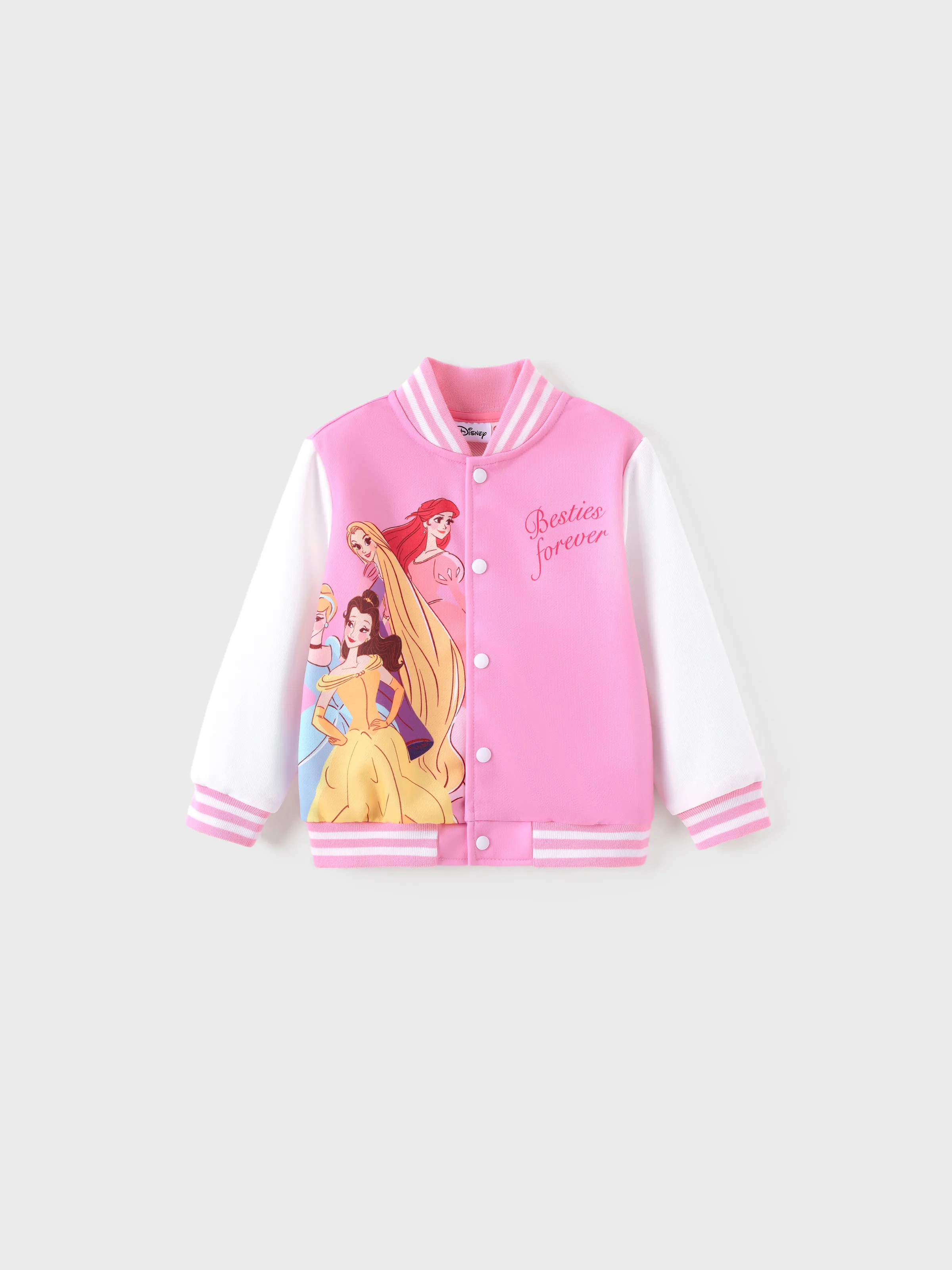 Disney Princess Toddler Girl Colorblock Bomber Jacket