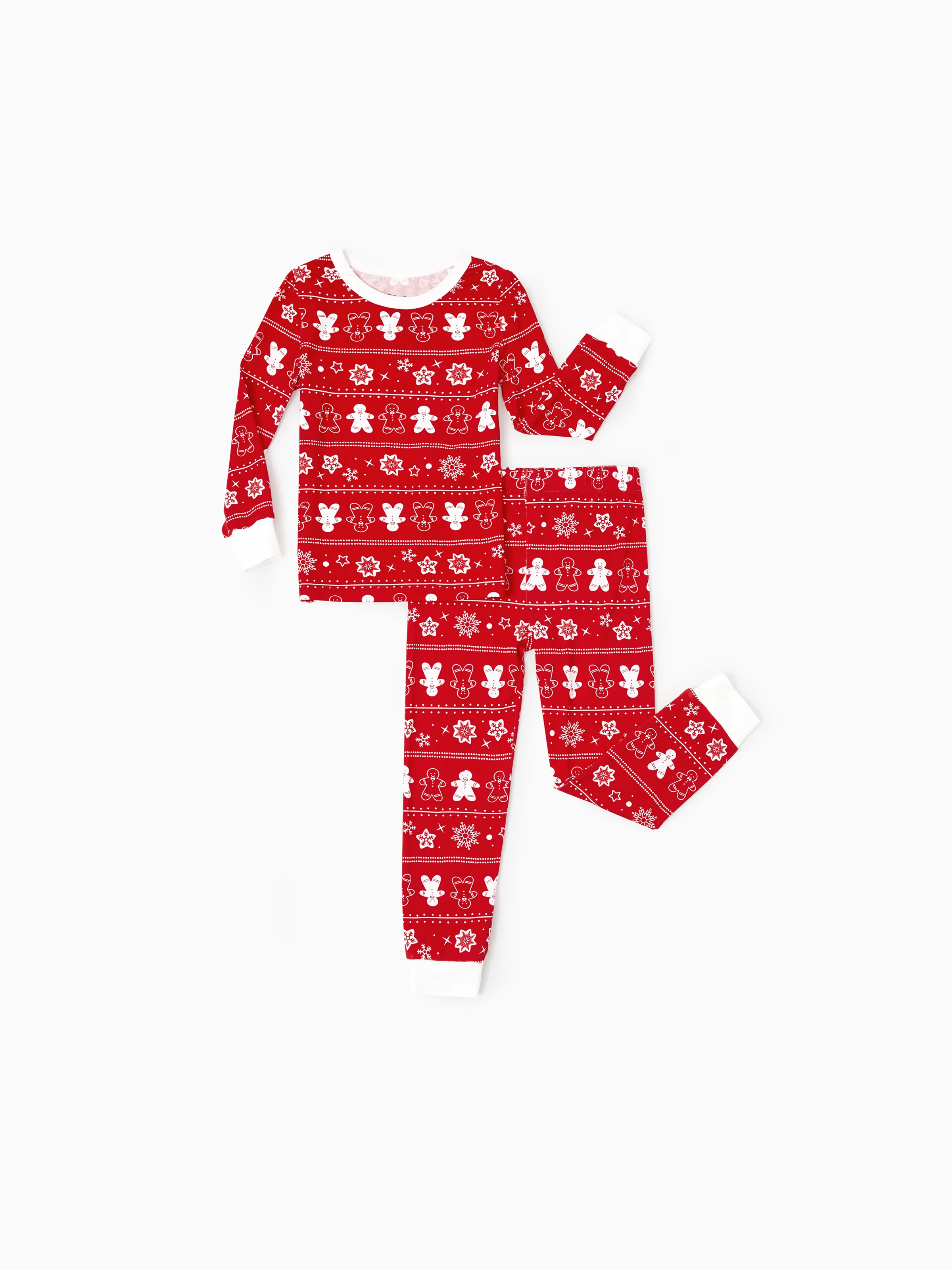

Baby / Toddler Bamboo Pajamas With Childlike Print (2-piece Snug-Fitting)