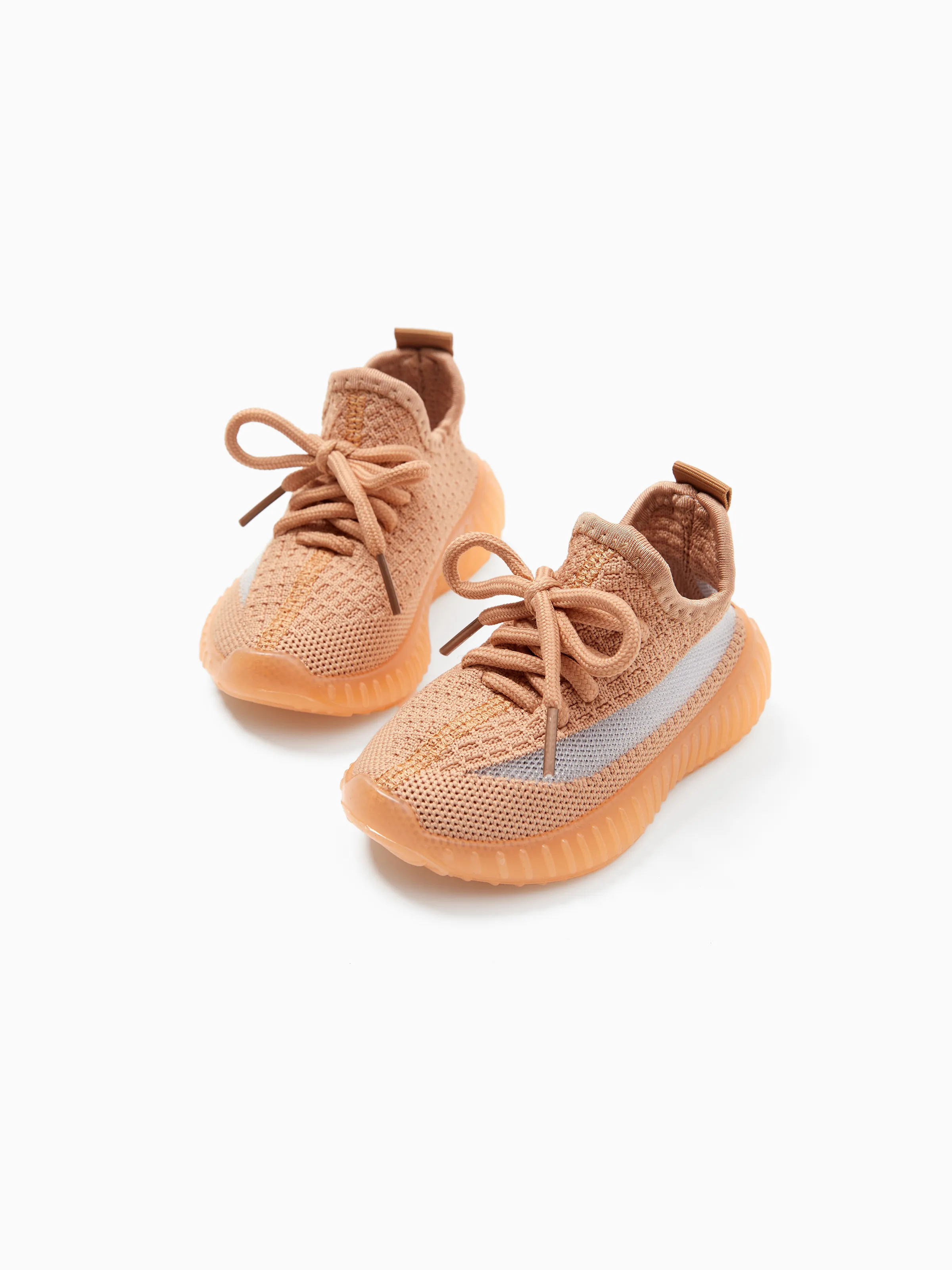 Toddler / Kids Sneakers Casual Breathable Sports Shoes Khaki