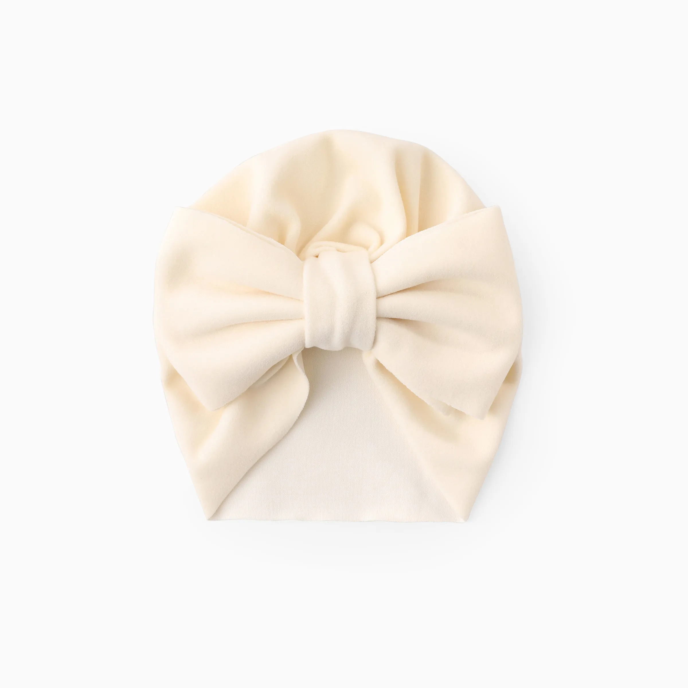 chapeau bowknot solide bébé / enfant en bas âge Beige