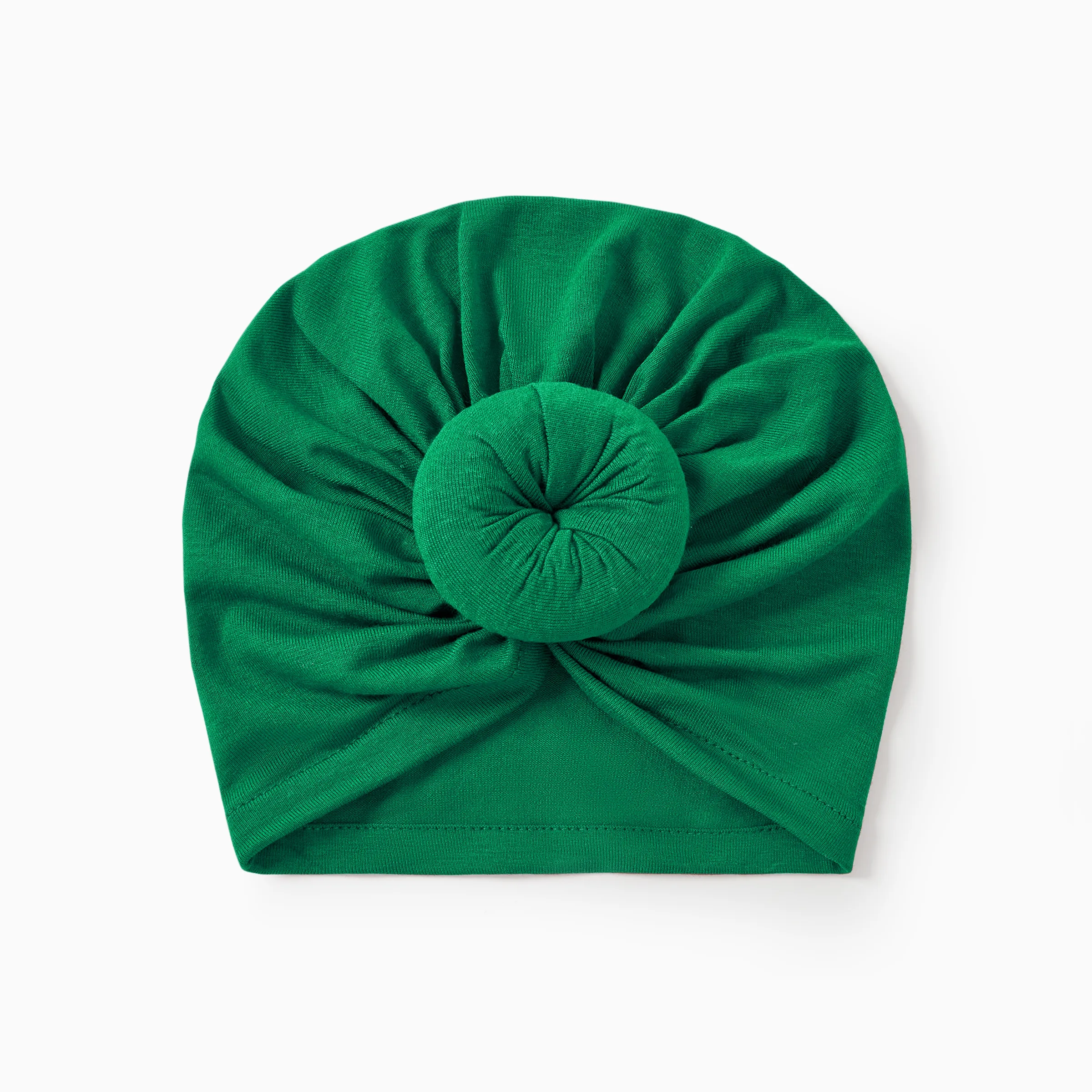 Baby / Toddler Sweet Solid Knot Newborn Hat Green
