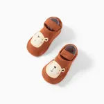 Baby / Toddler Fashionable Cartoon Animal Print Floor Socks Brown